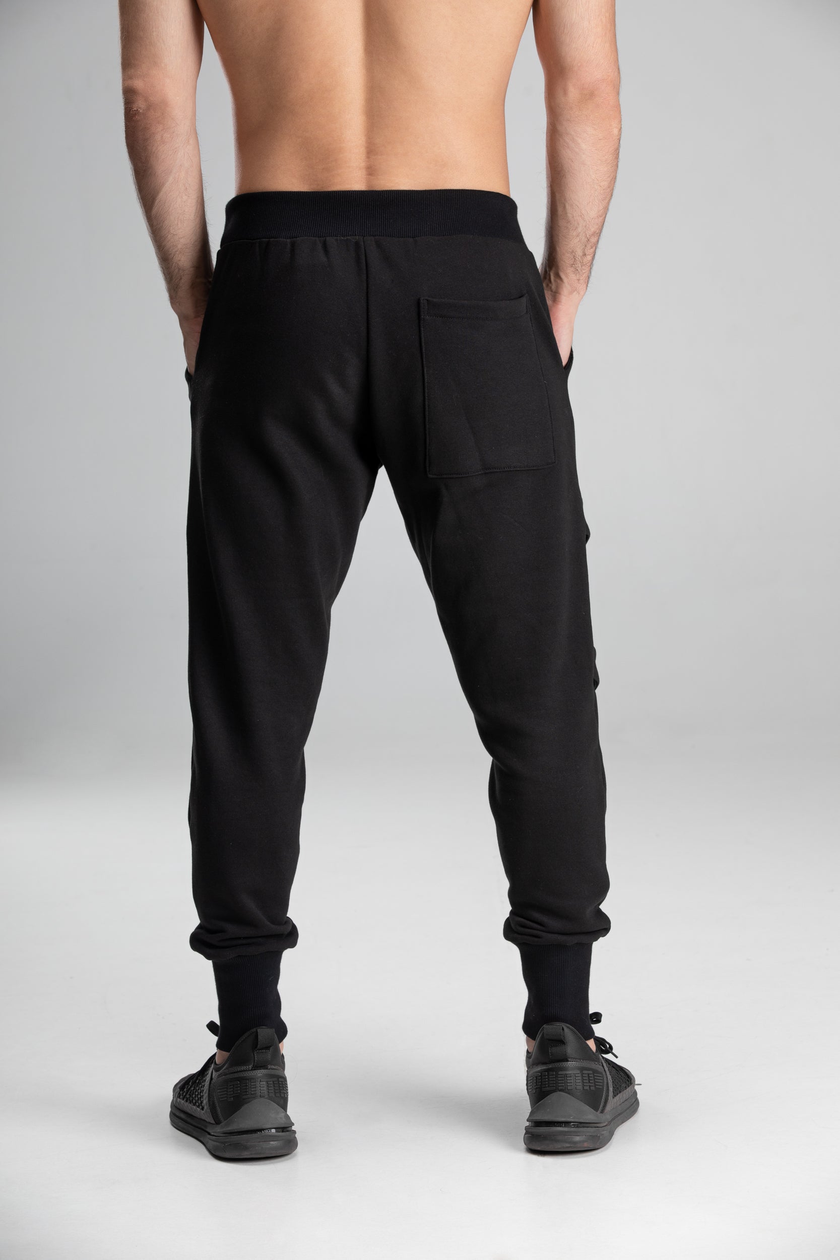 Cargo drop crotch harem pants