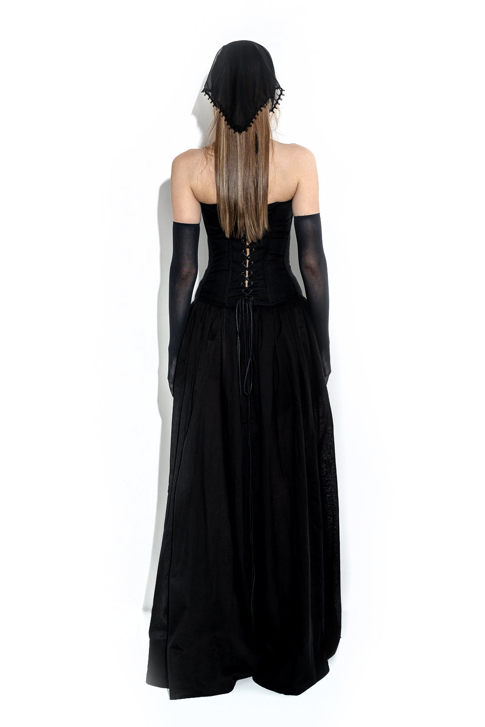 Balletic linen corset