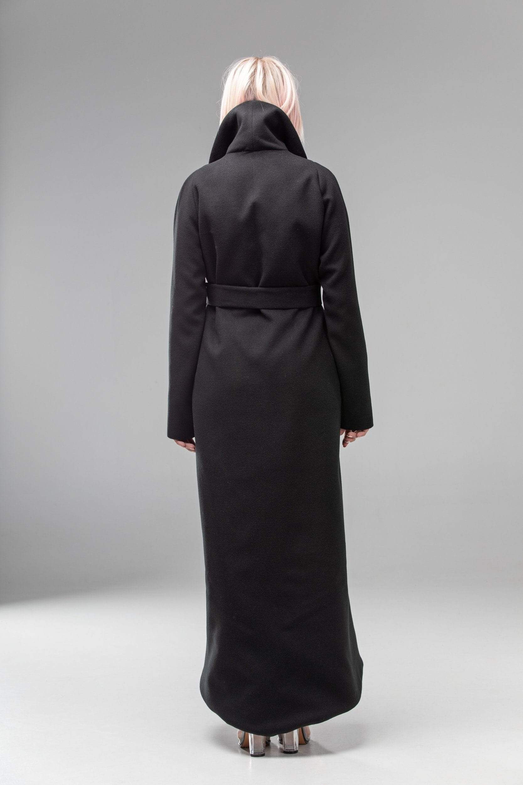 MDNT45 Coats & Jackets for Woman Winter Belted Maxi Coat