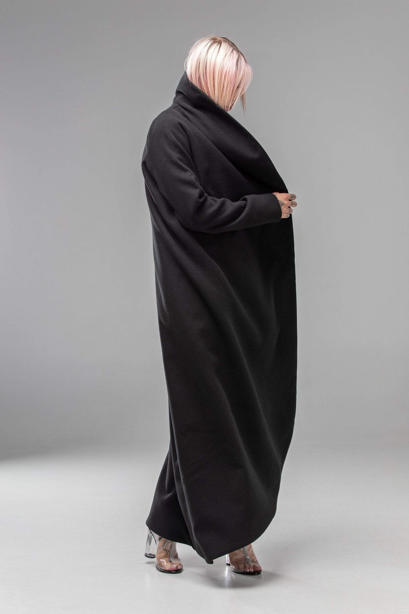MDNT45 Coats & Jackets for Woman Winter Belted Maxi Coat