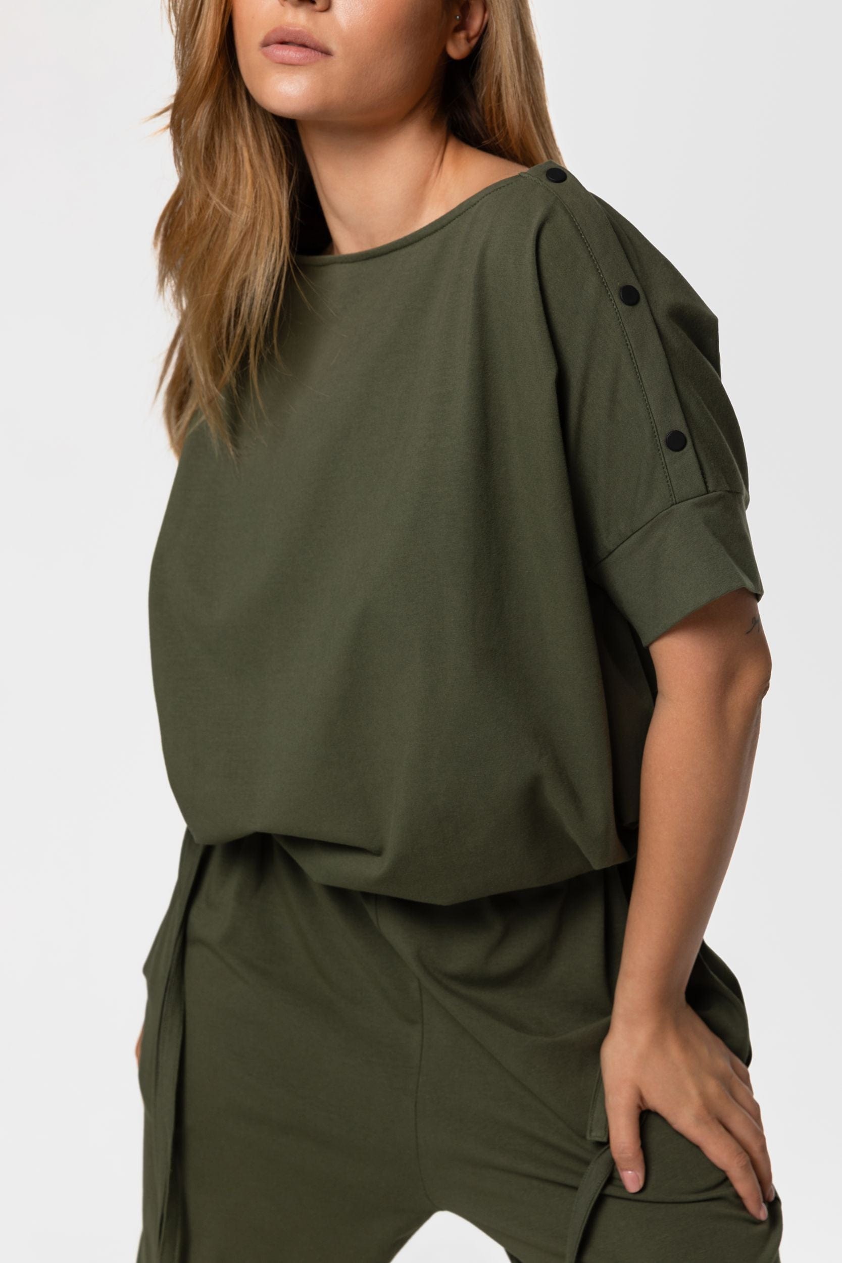 MDNT45 Drawstring-waist jumpsuit