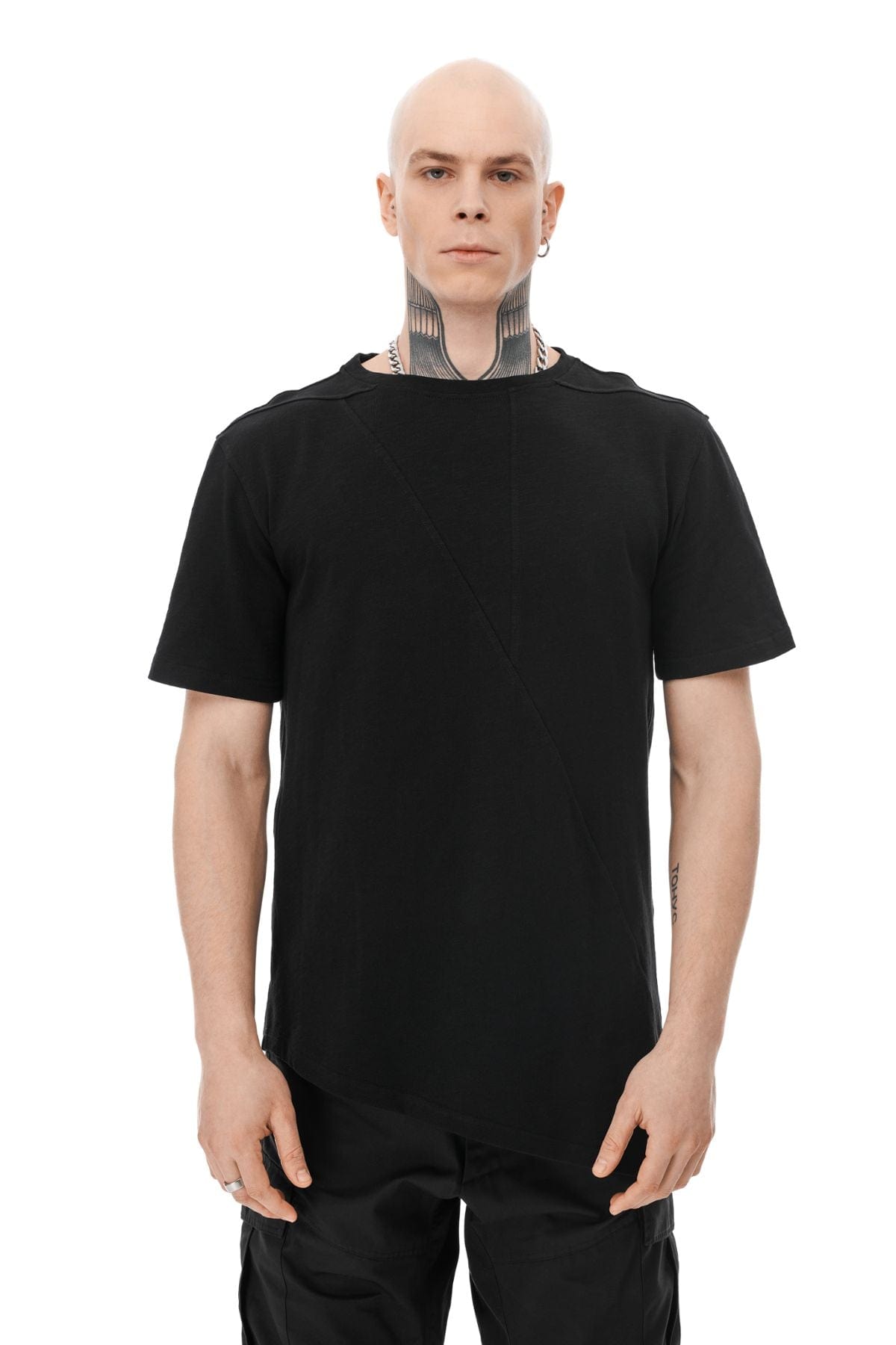 MDNT45 Illym asymmetric t-shirt