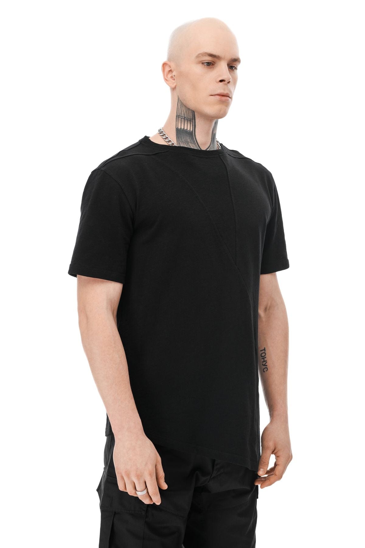 MDNT45 Illym asymmetric t-shirt