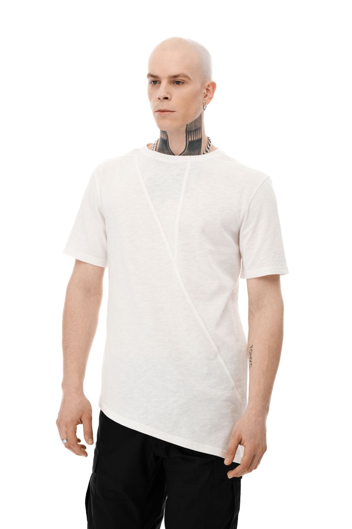 MDNT45 Illym asymmetric t-shirt