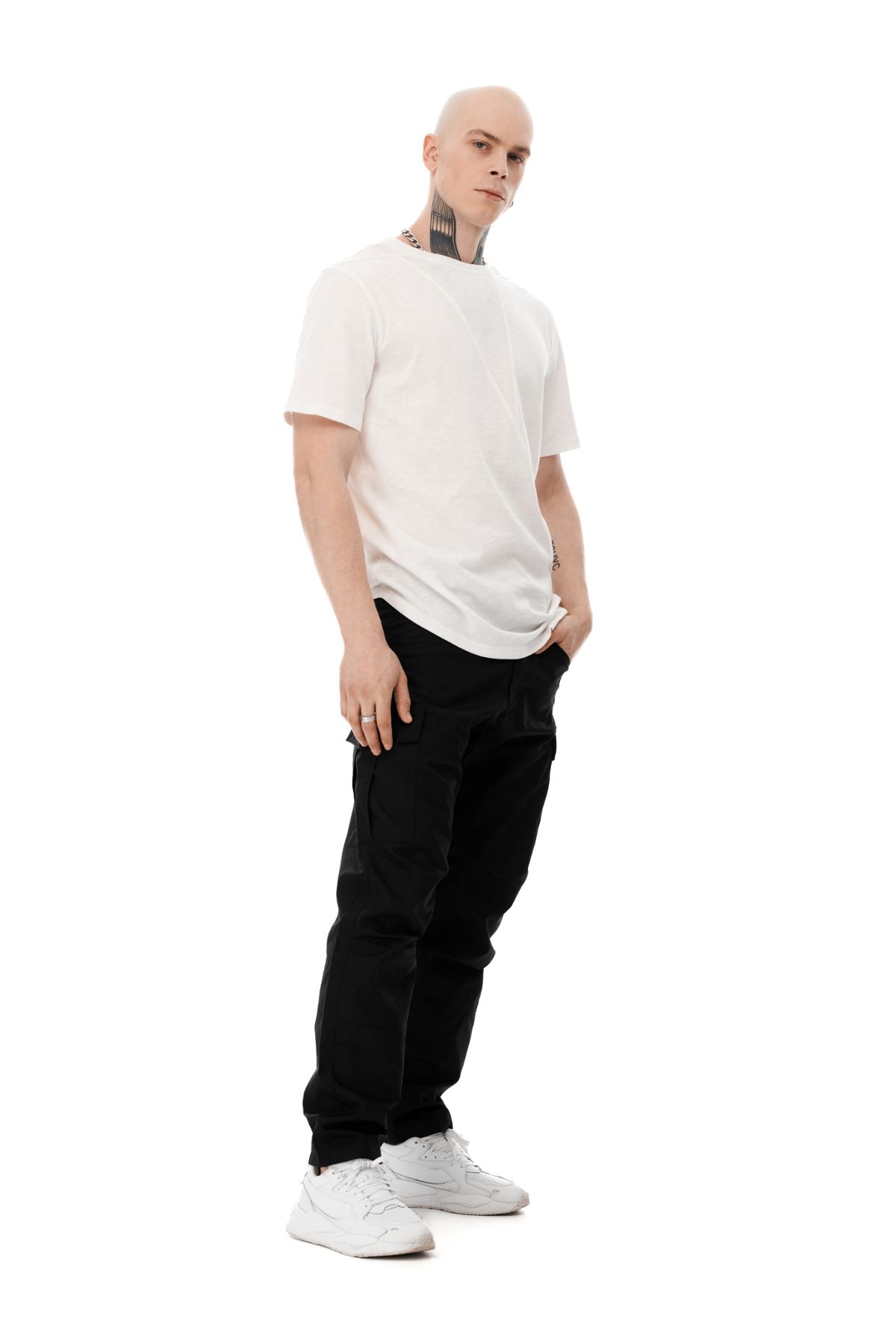 MDNT45 Illym asymmetric t-shirt