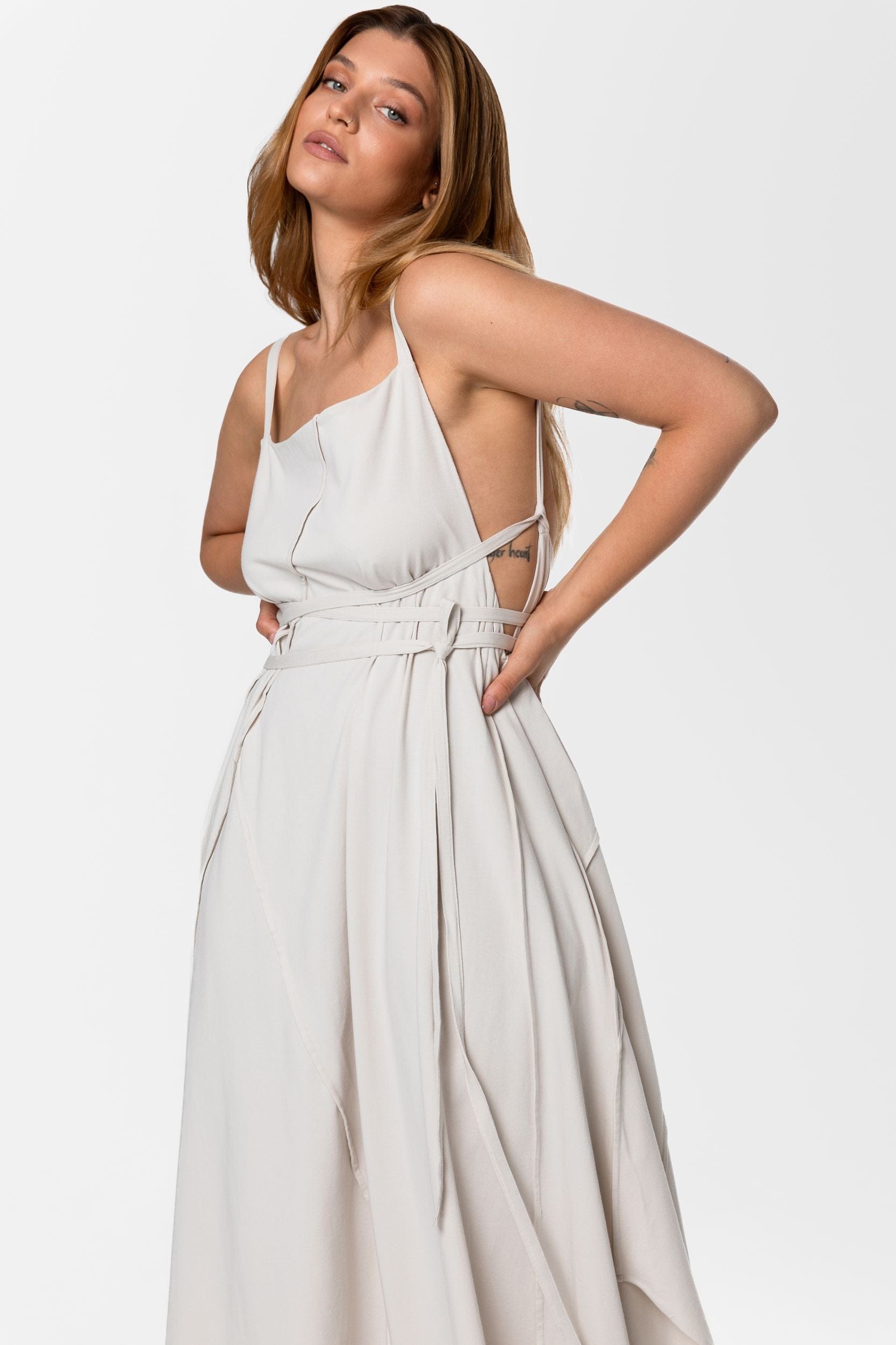 MDNT45 Kaze cotton jersey dress