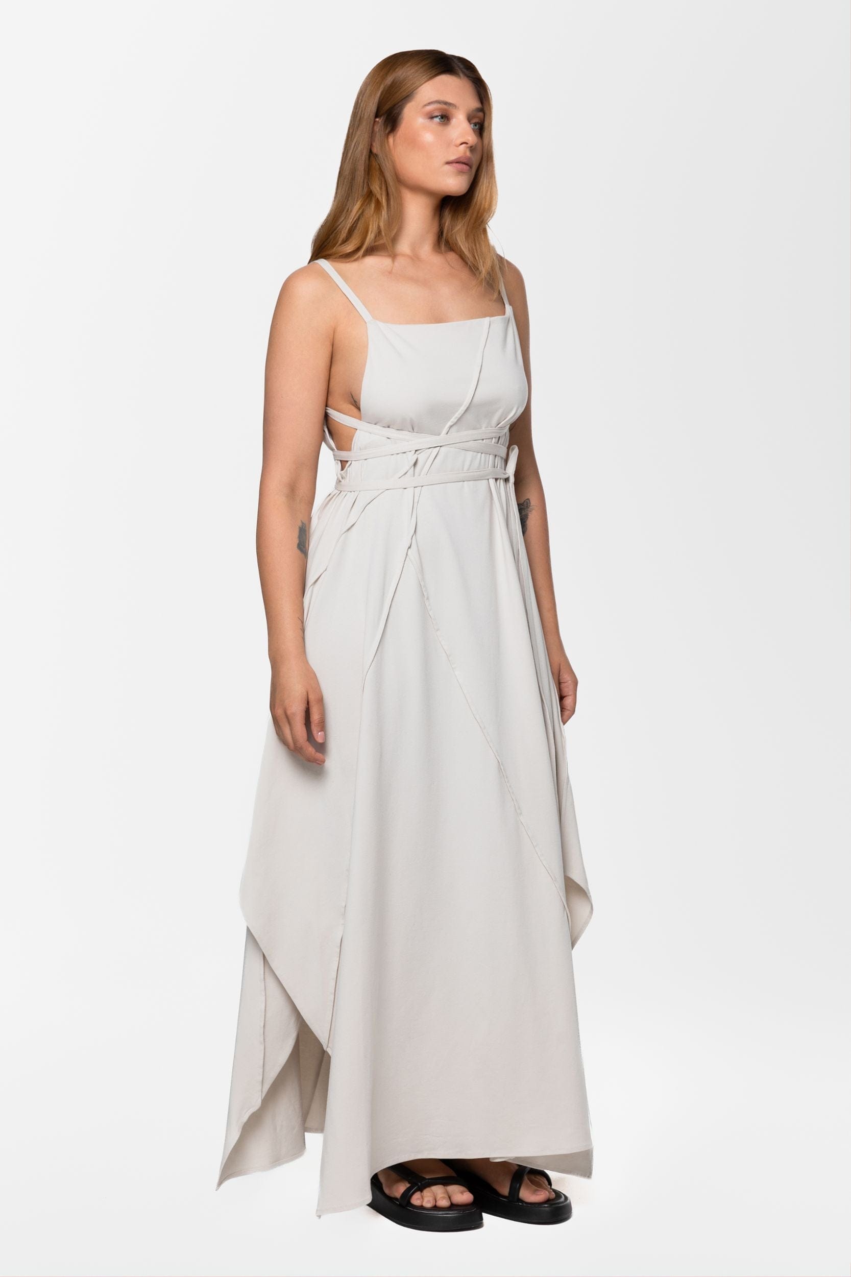 MDNT45 Kaze cotton jersey dress