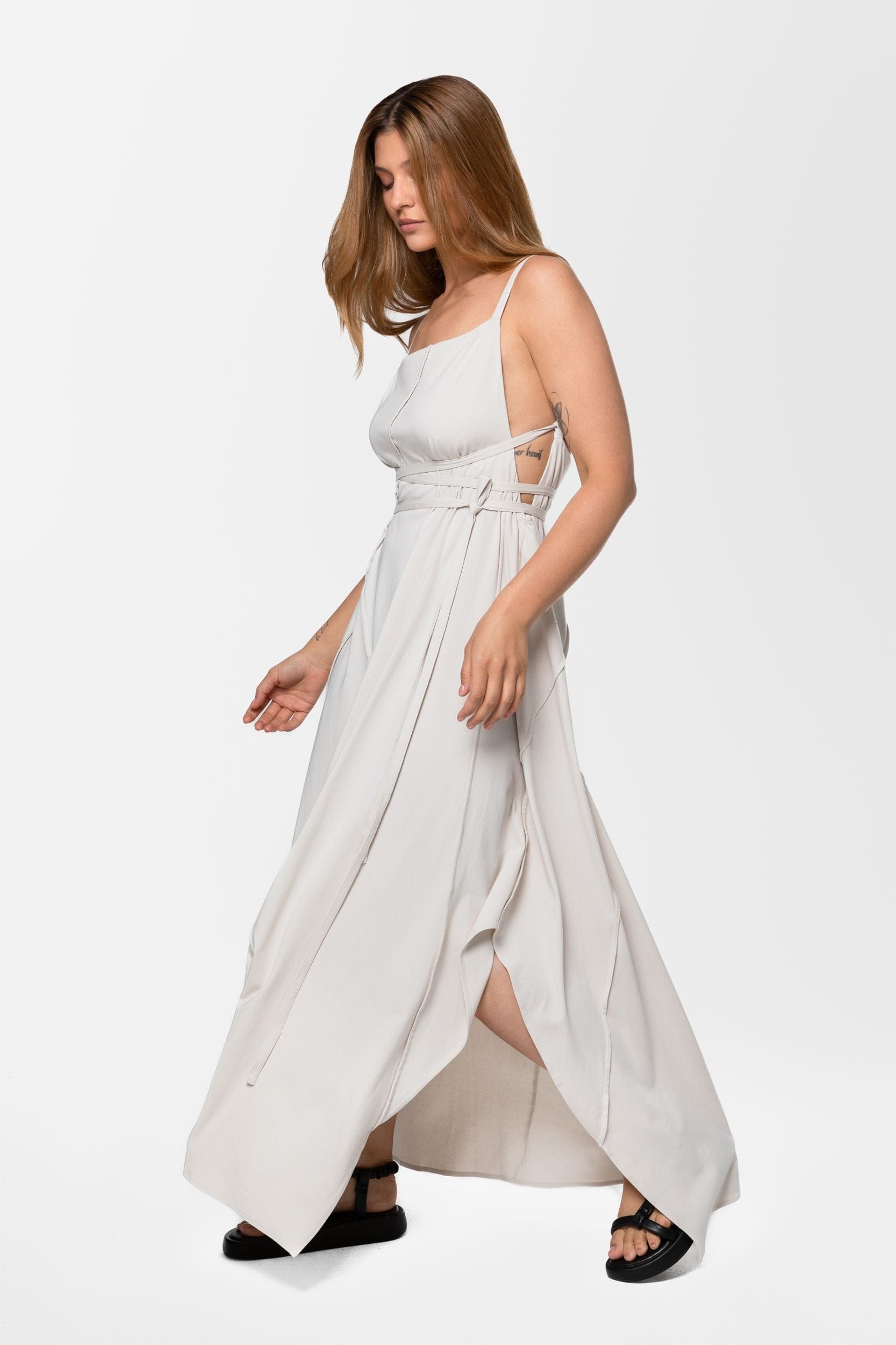 MDNT45 Kaze cotton jersey dress