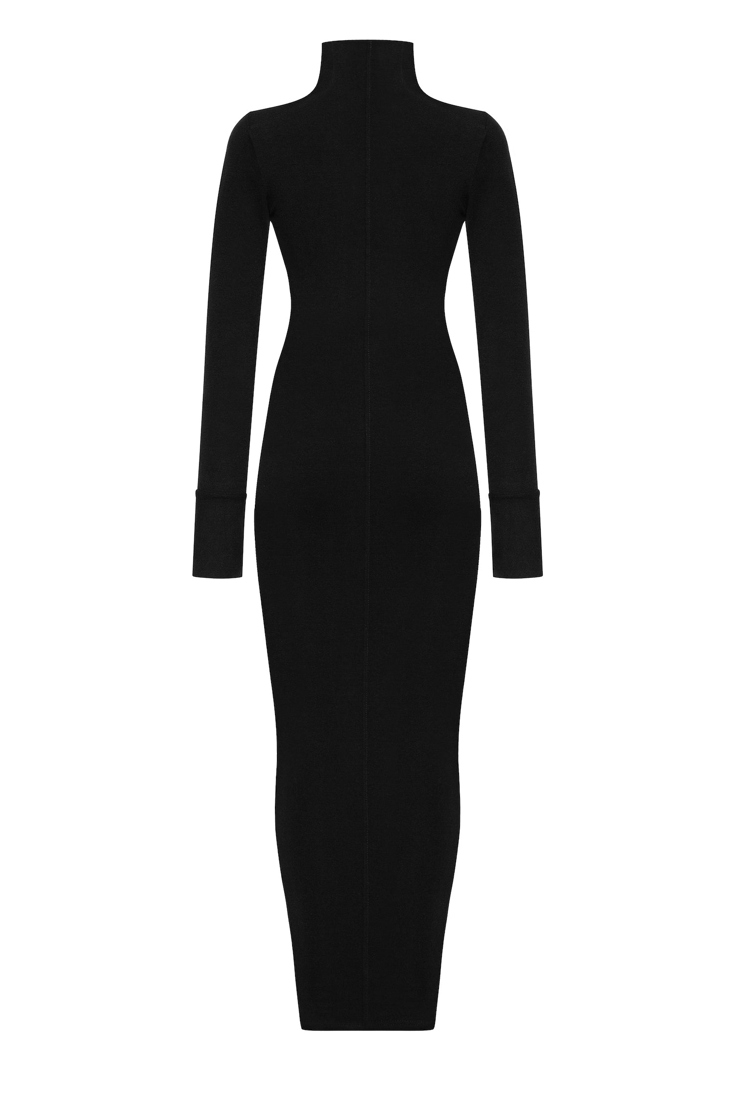 MDNT45 Long zipped dress
