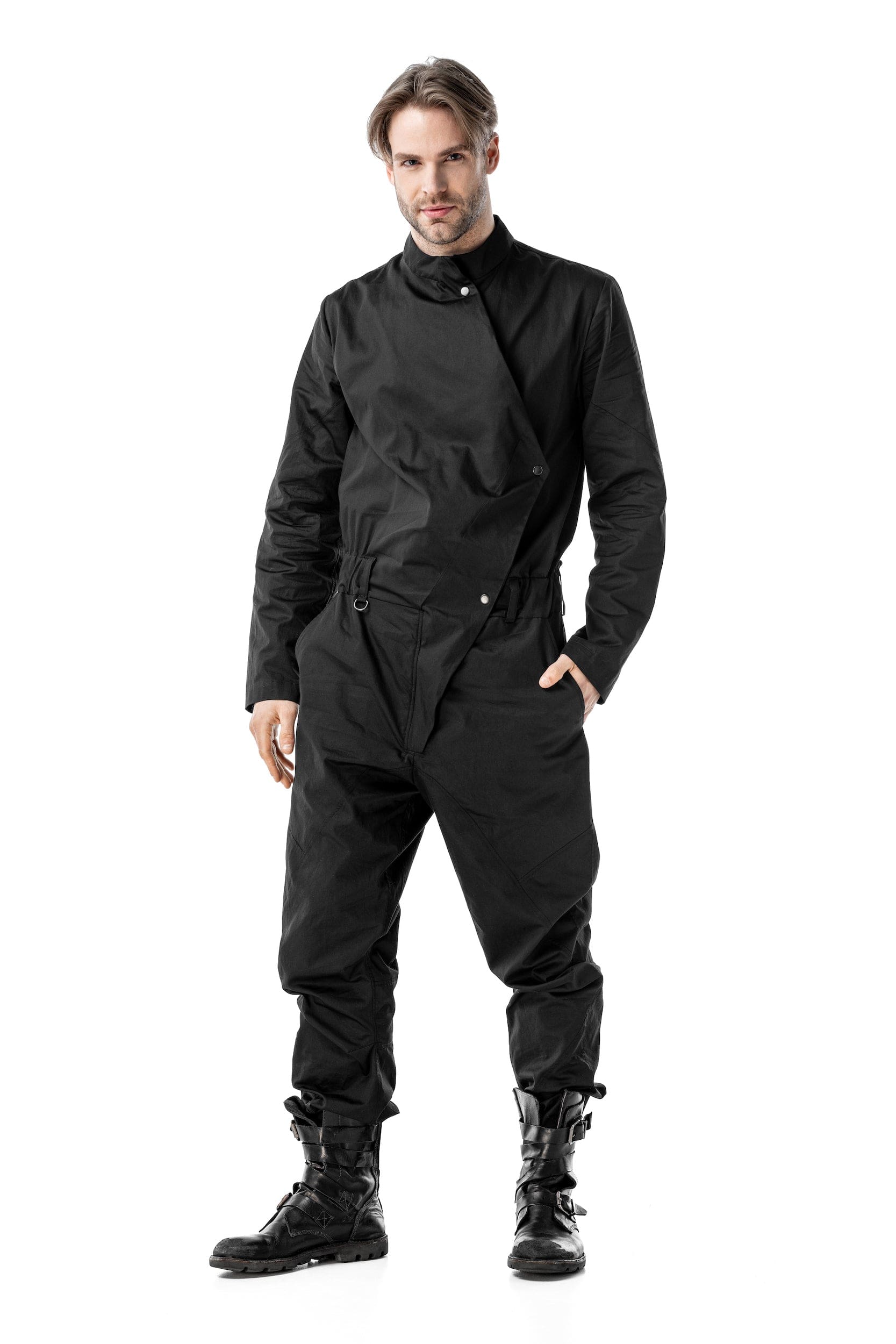 MDNT45 Men jumpsuit Zehat Black