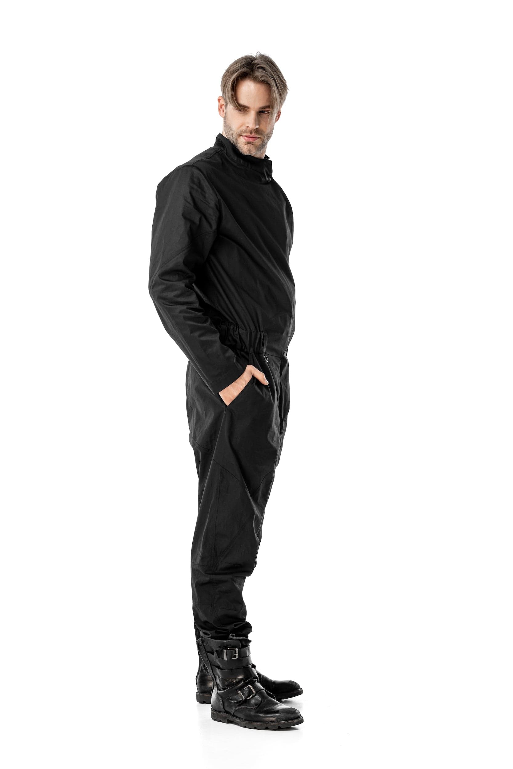 MDNT45 Men jumpsuit Zehat Black