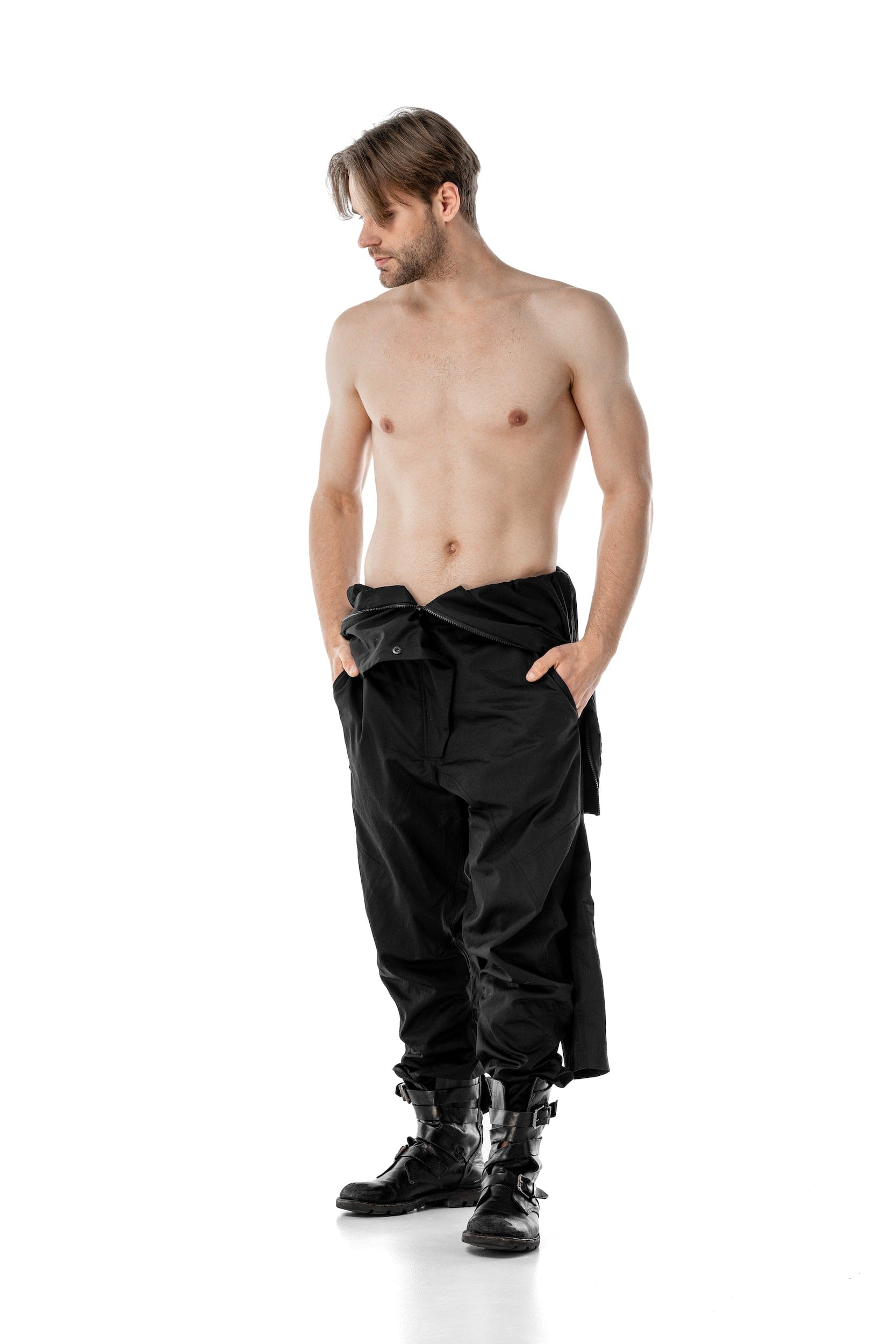 MDNT45 Men jumpsuit Zehat Black