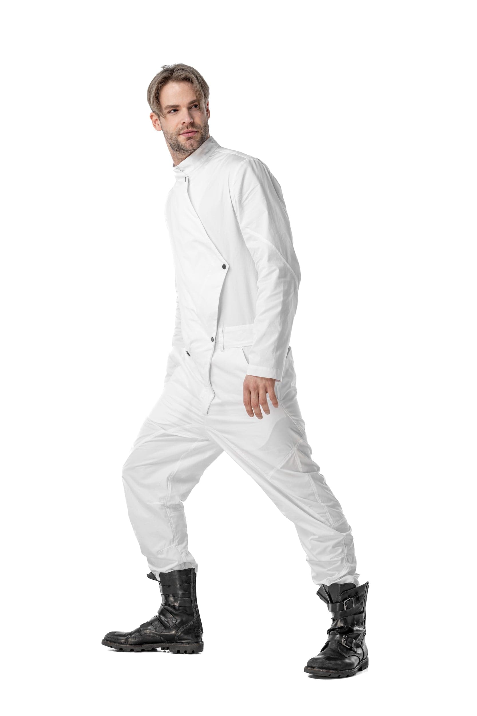 MDNT45 Men jumpsuit Zehat White
