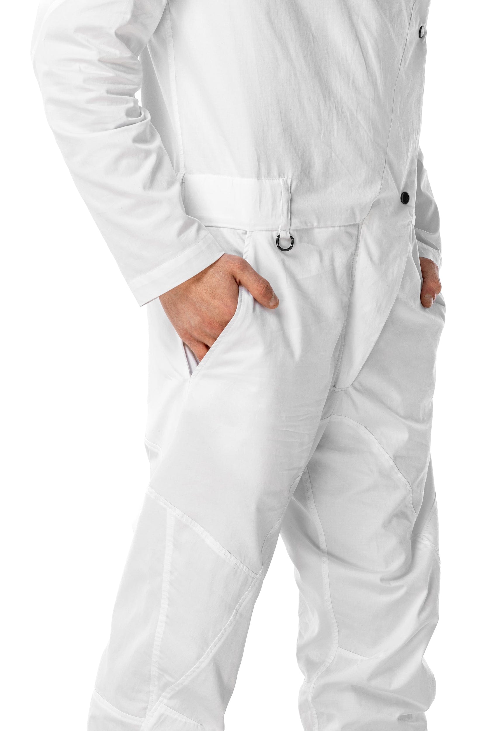 MDNT45 Men jumpsuit Zehat White