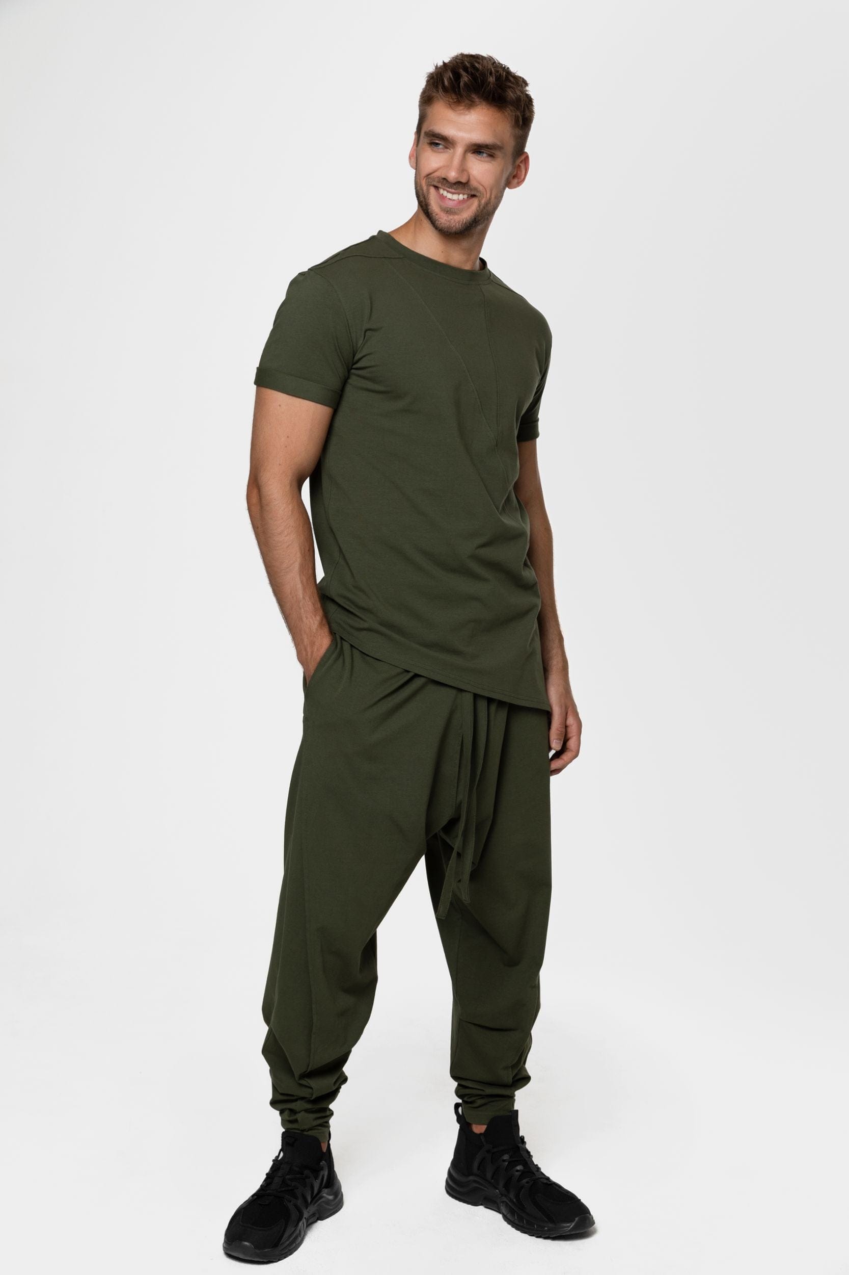 MDNT45 Mono harem-style pants