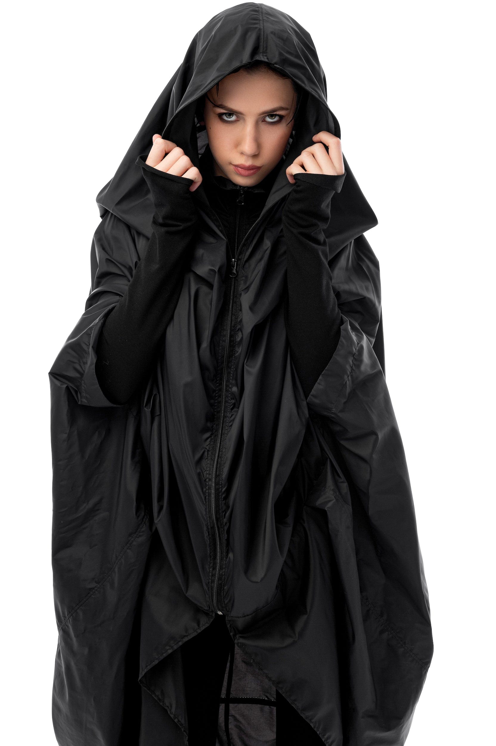 MDNT45 One Size / Black Bivvy wind coat