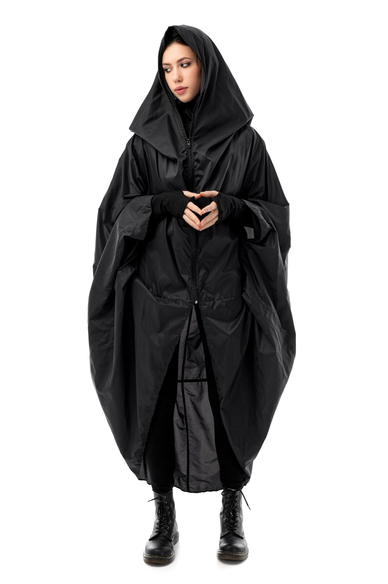 MDNT45 One Size / Black Bivvy wind coat