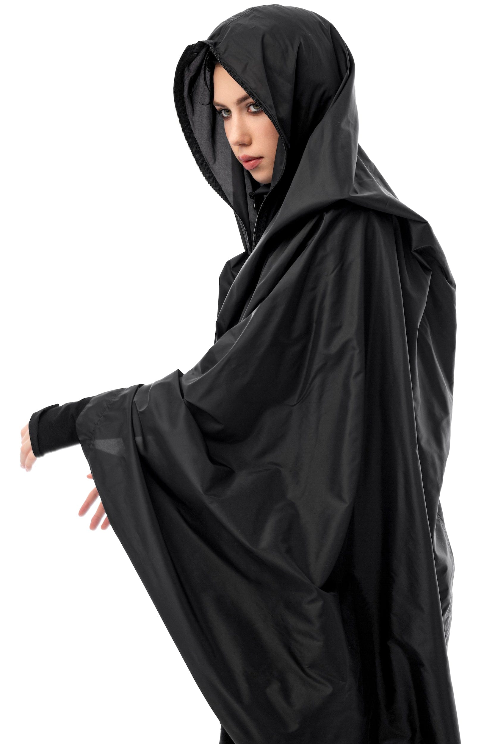 MDNT45 One Size / Black Bivvy wind coat
