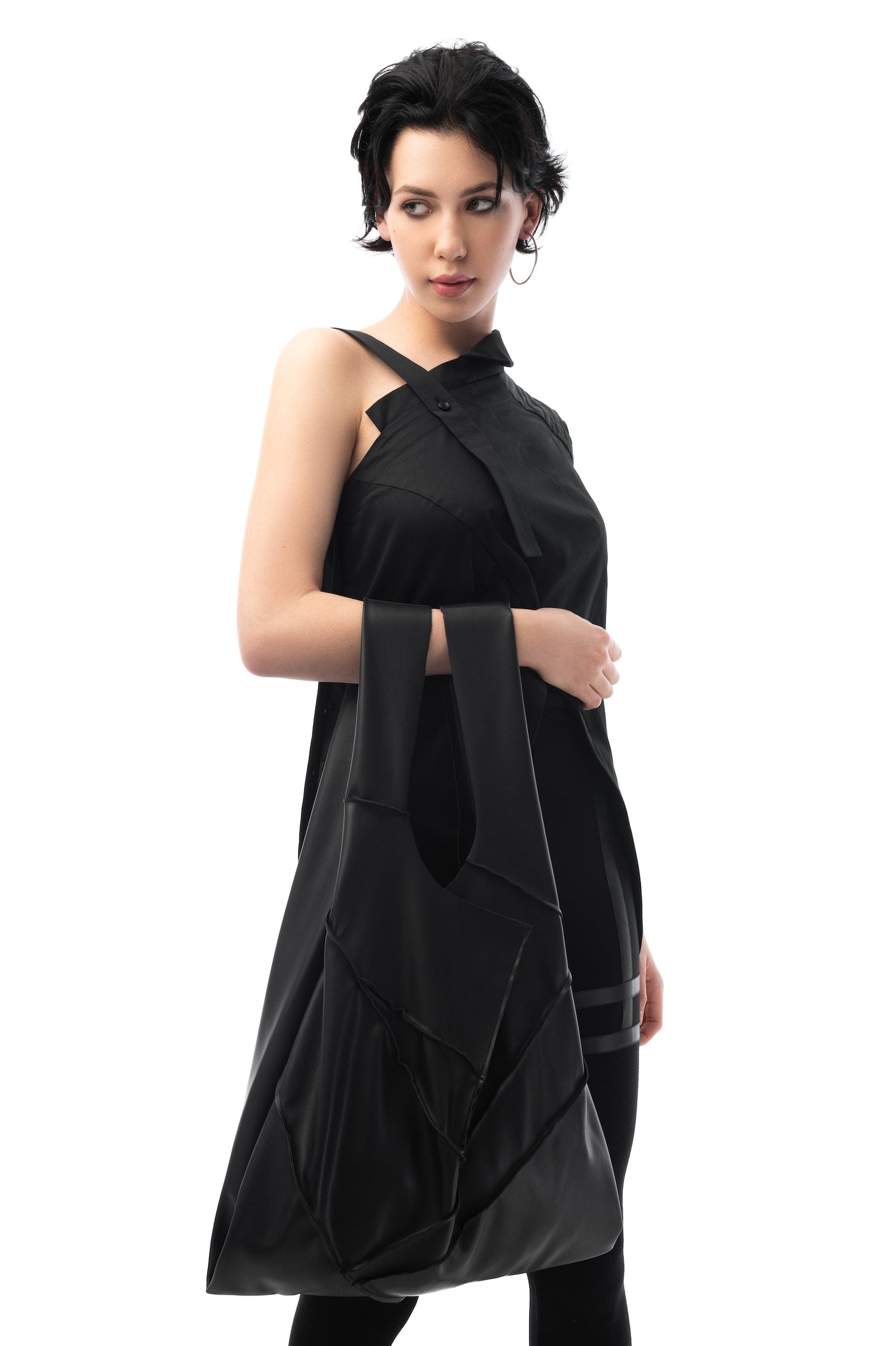 MDNT45 One size / Black Buntglas bag black