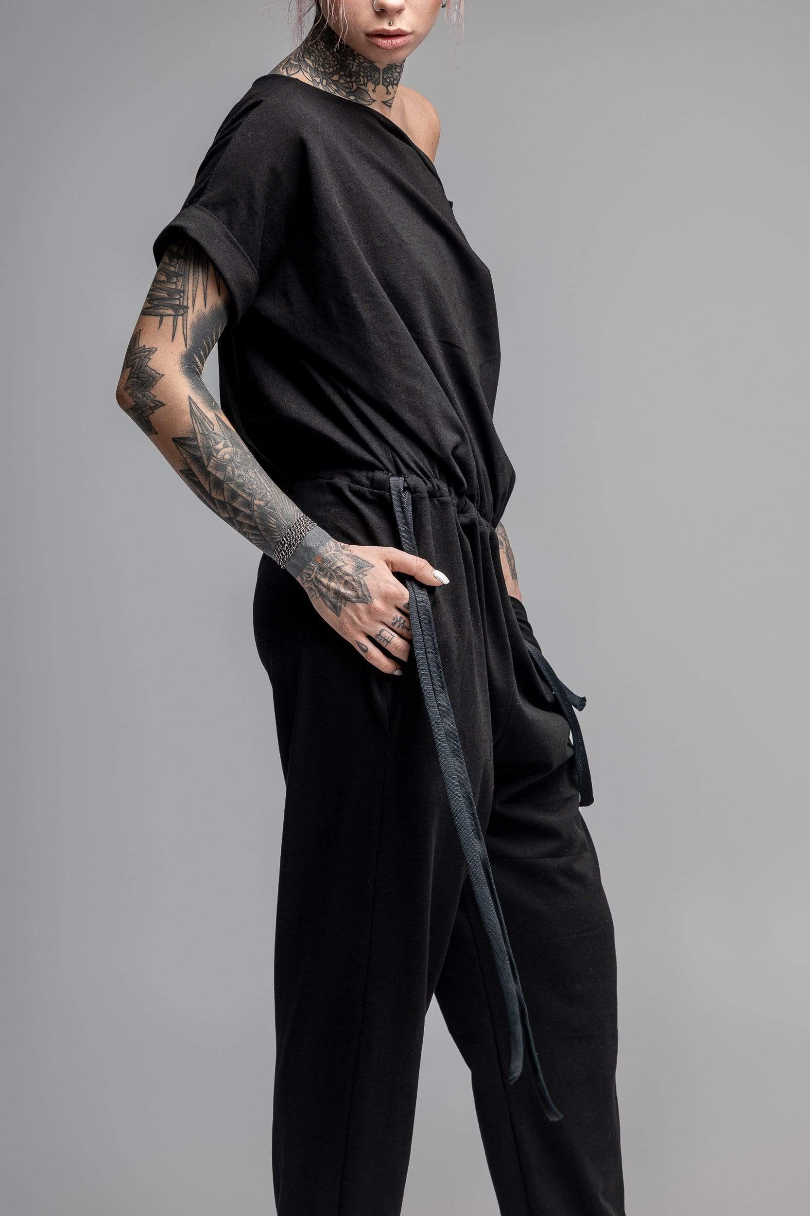 MDNT45 Overall Women harem jumpsuit