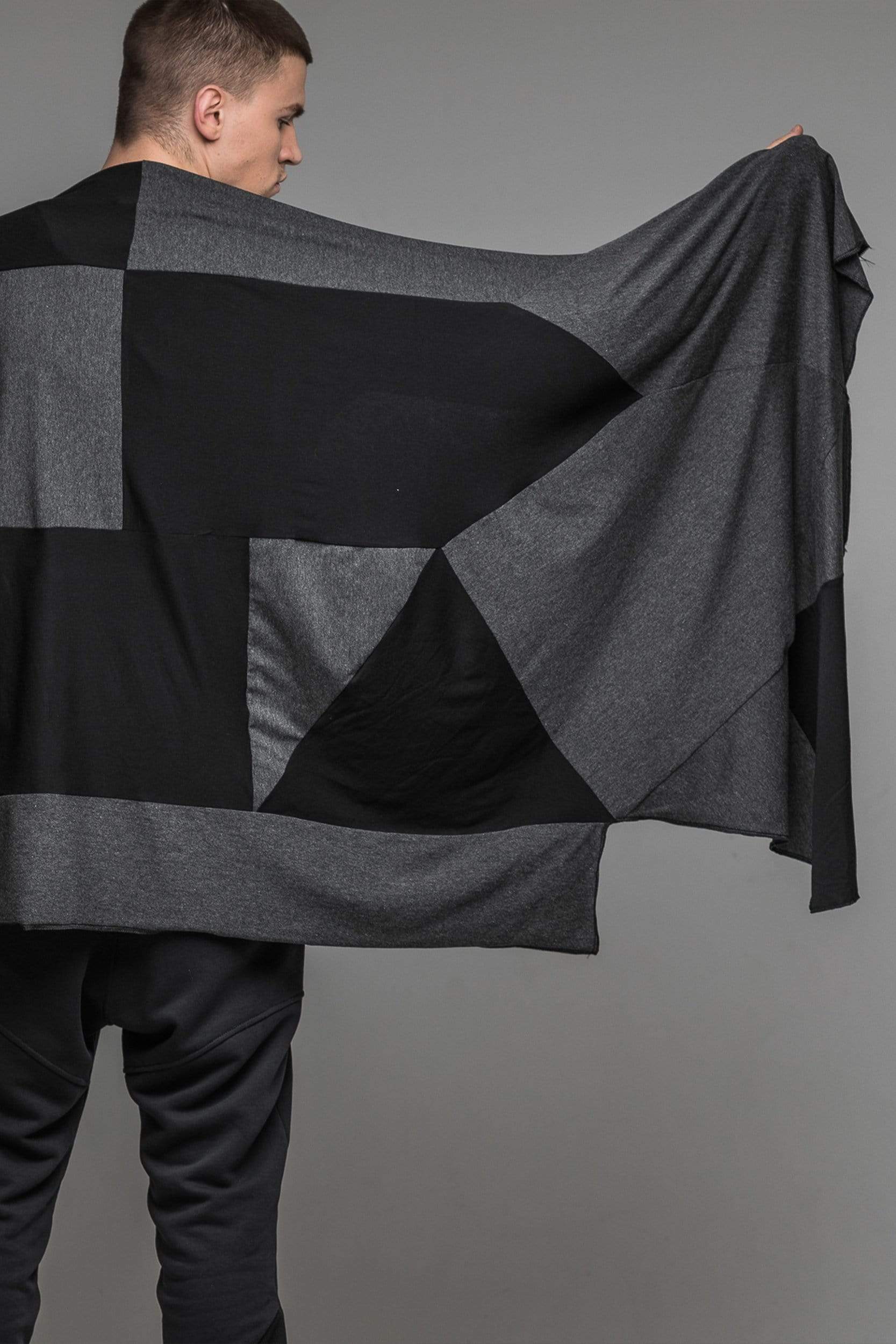 MDNT45 Scarfs & Snoods One size / Graphite Blanket scarf