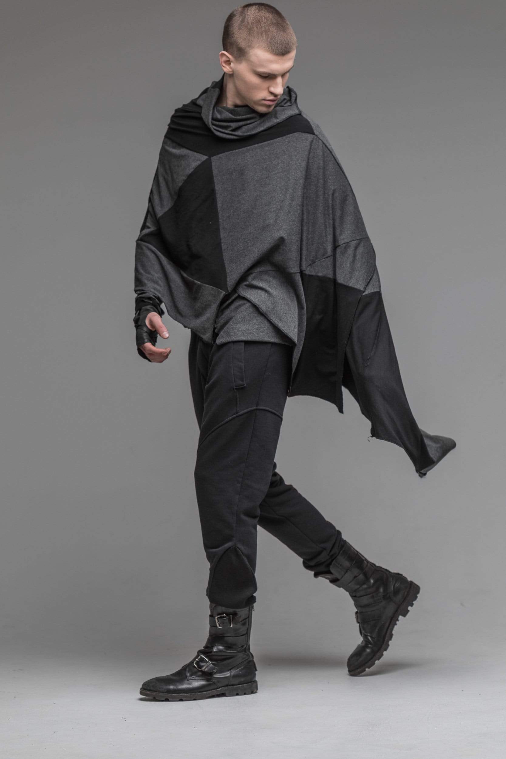 MDNT45 Scarfs & Snoods One size / Graphite Blanket scarf