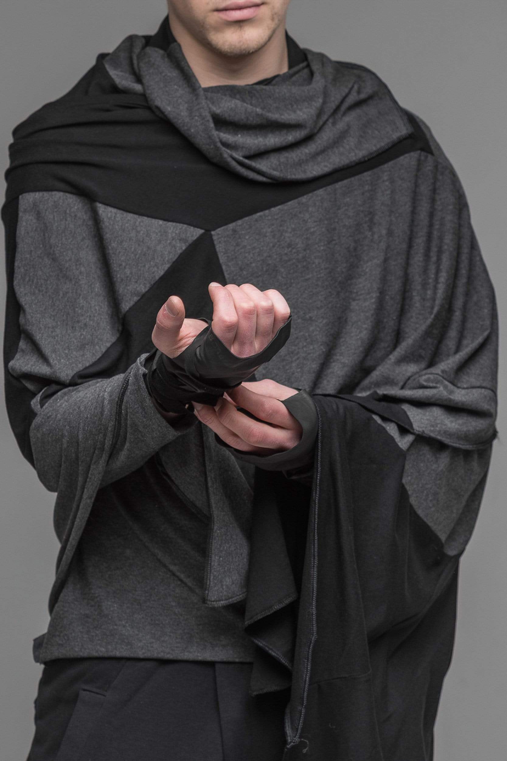 MDNT45 Scarfs & Snoods One size / Graphite Blanket scarf