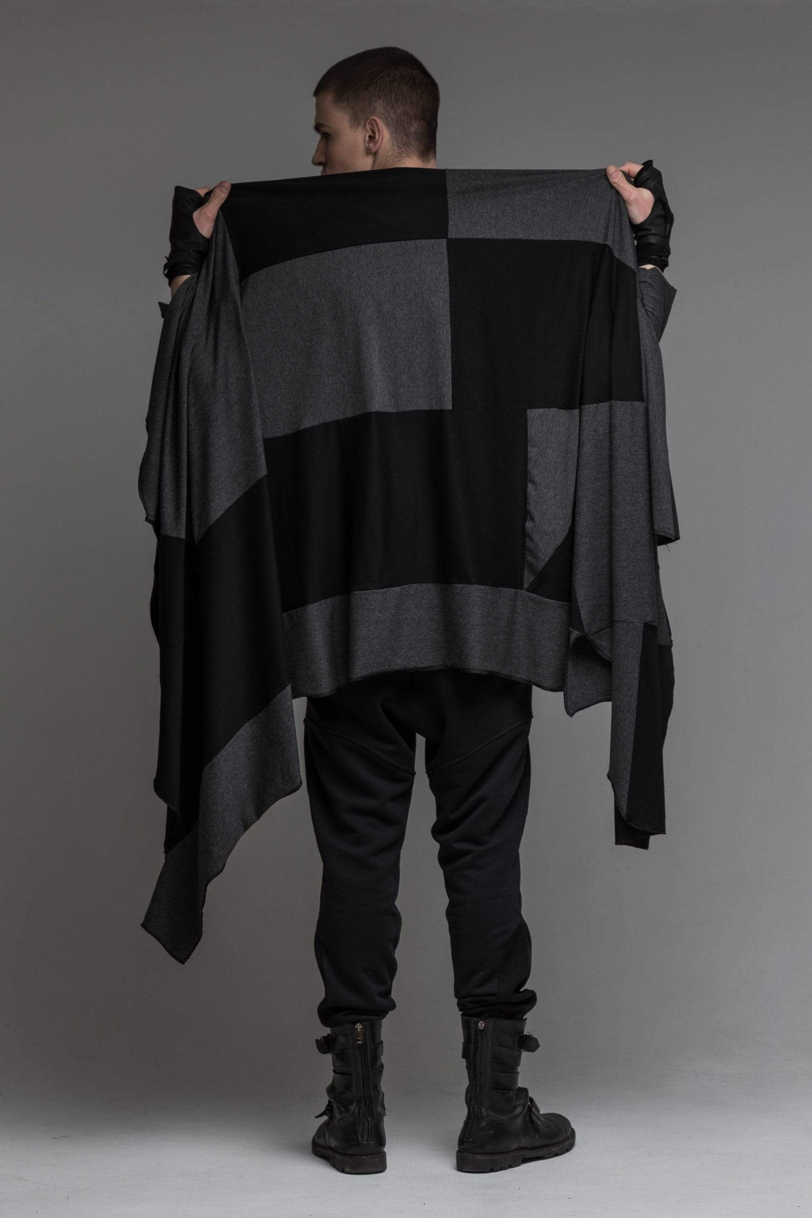 MDNT45 Scarfs & Snoods One size / Graphite Blanket scarf