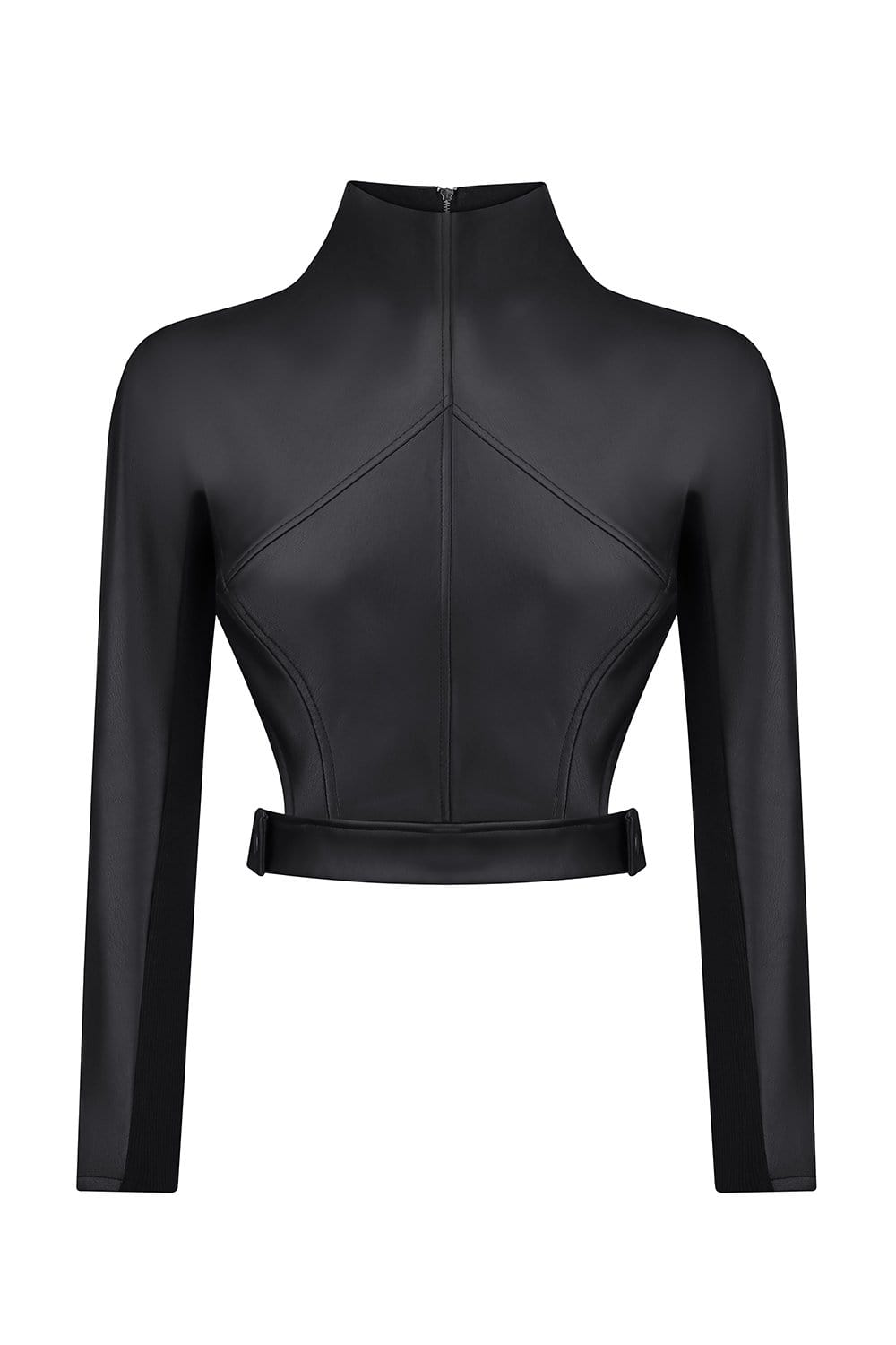 MDNT45 Sweaters, Tunics & Tops Black crop top