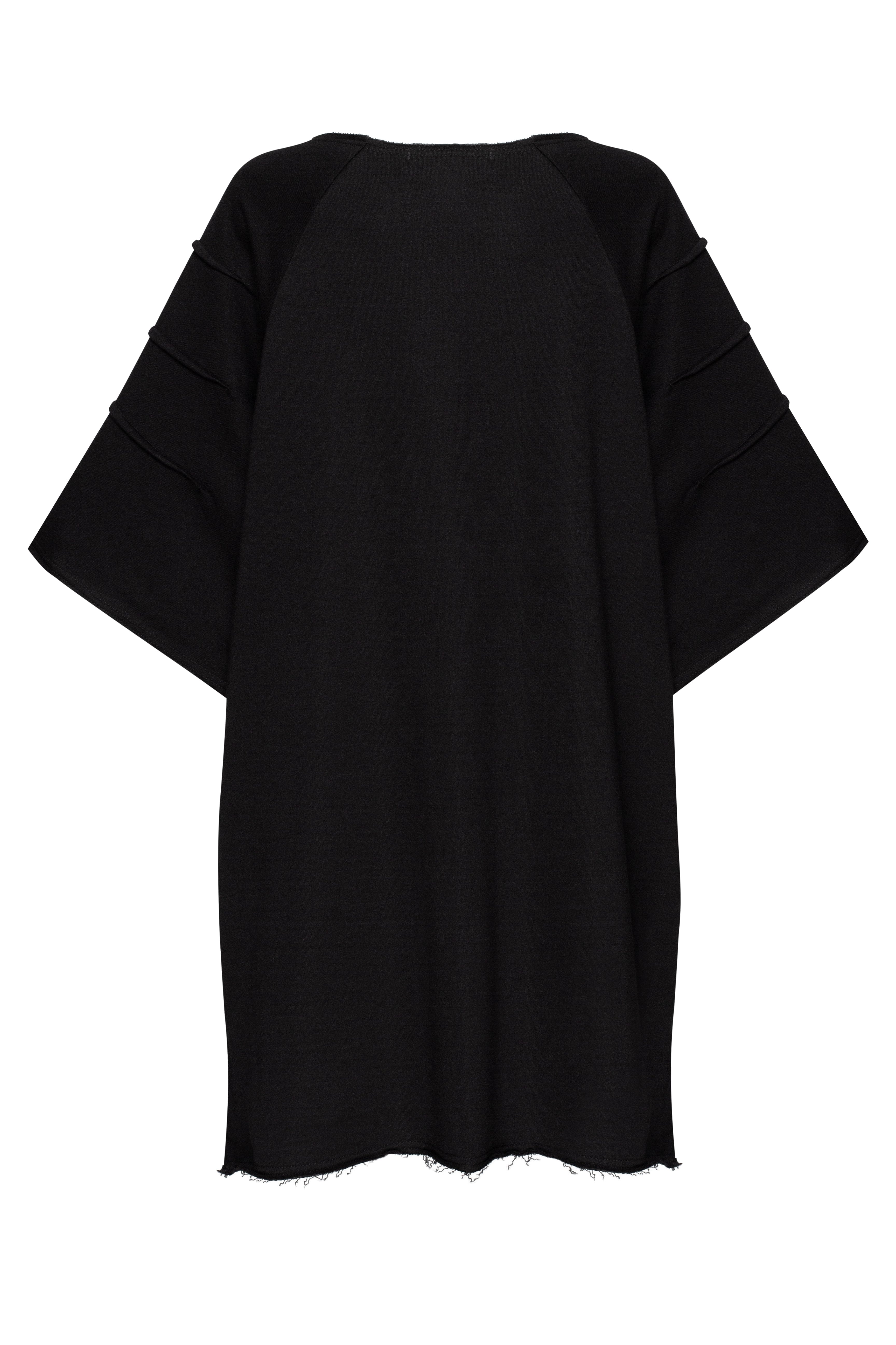 MDNT45 Sweaters, Tunics & Tops Black gothic loose tunic