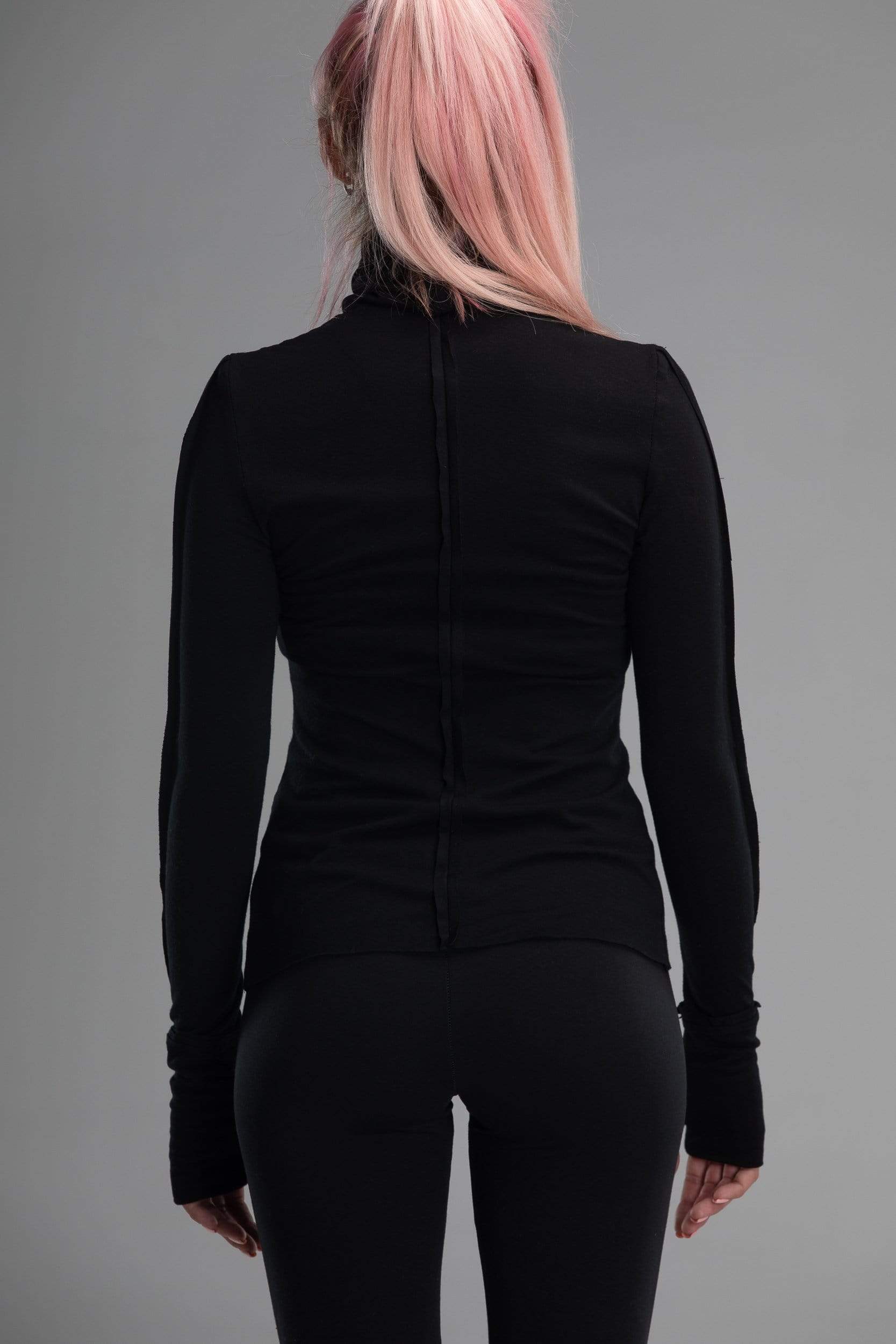 MDNT45 Sweaters, Tunics & Tops Black turtleneck top
