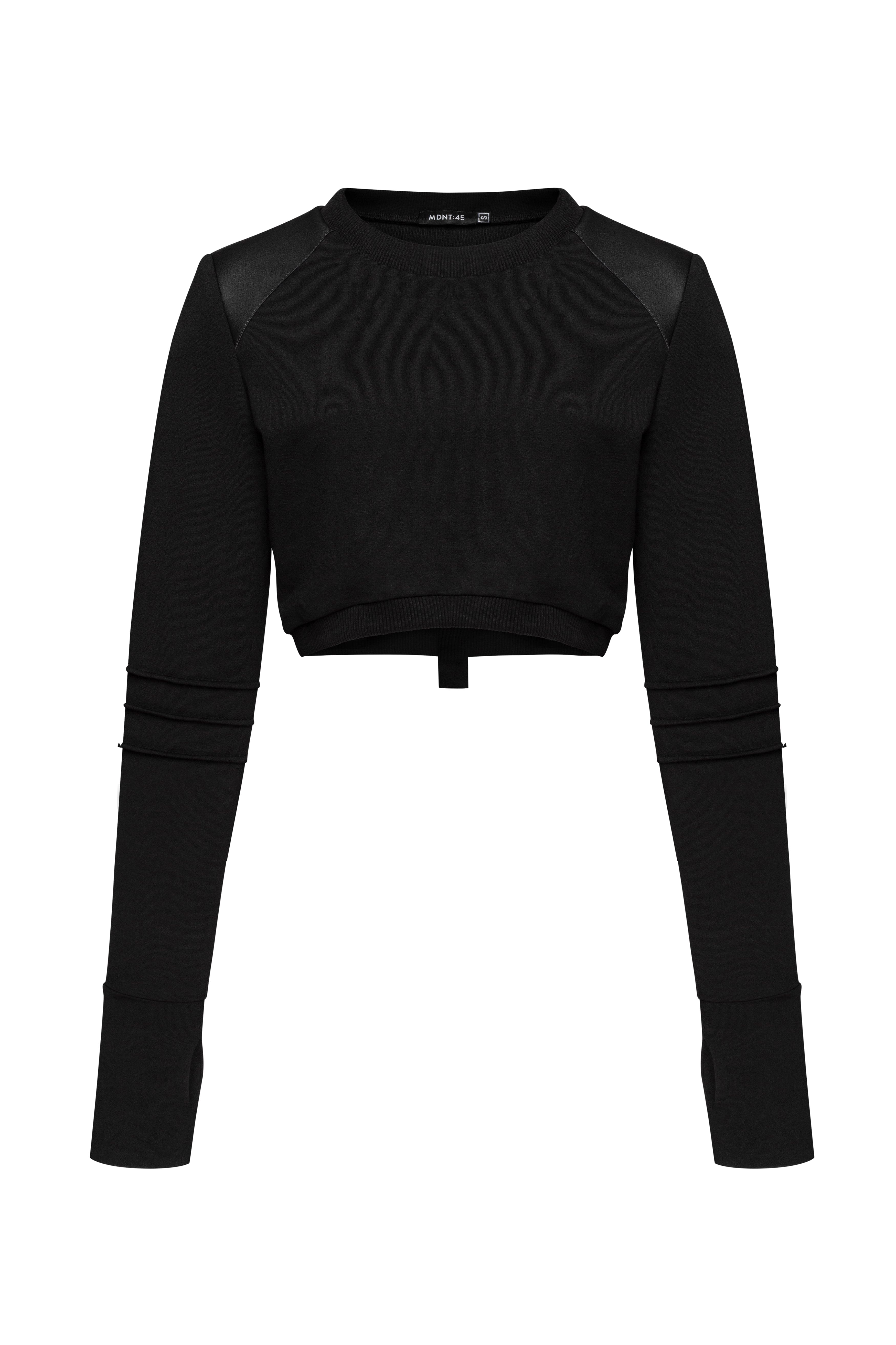 MDNT45 Sweaters, Tunics & Tops Steampunk crop top