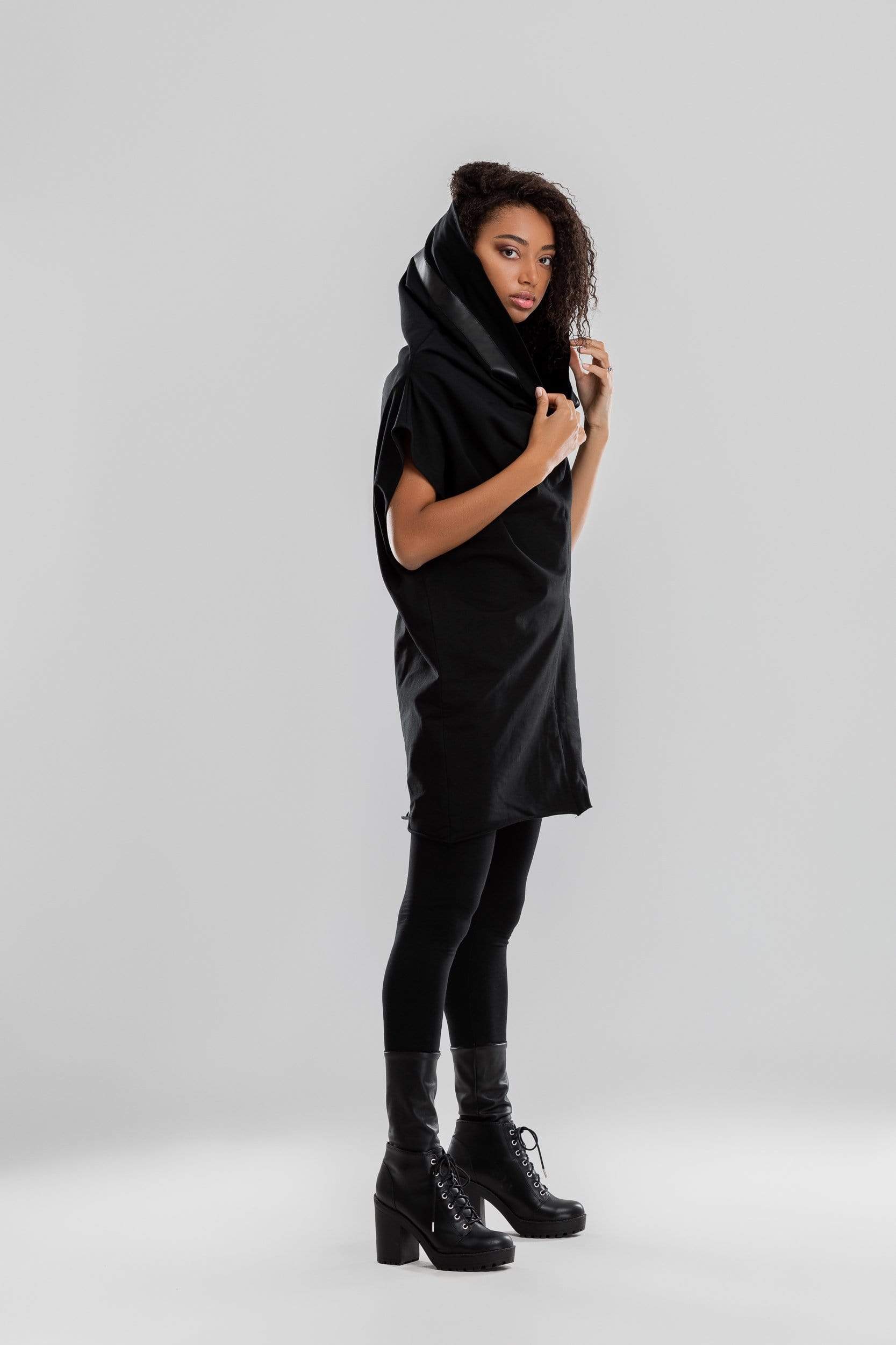MDNT45 Sweaters, Tunics & Tops Women Hooded Shirt
