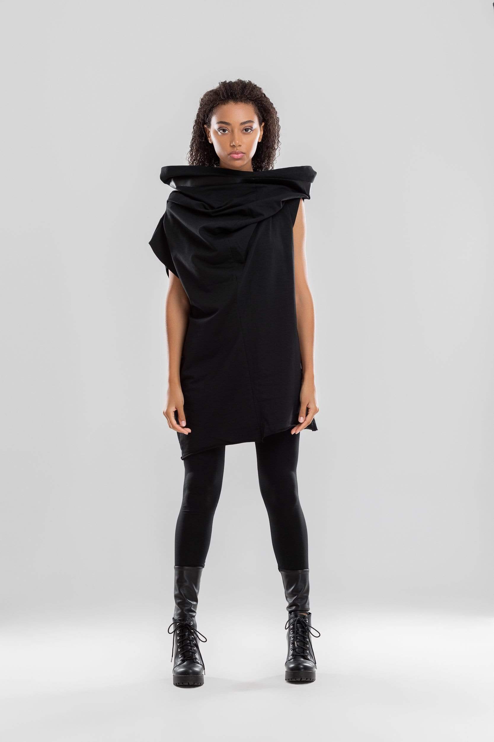 MDNT45 Sweaters, Tunics & Tops Women Hooded Shirt