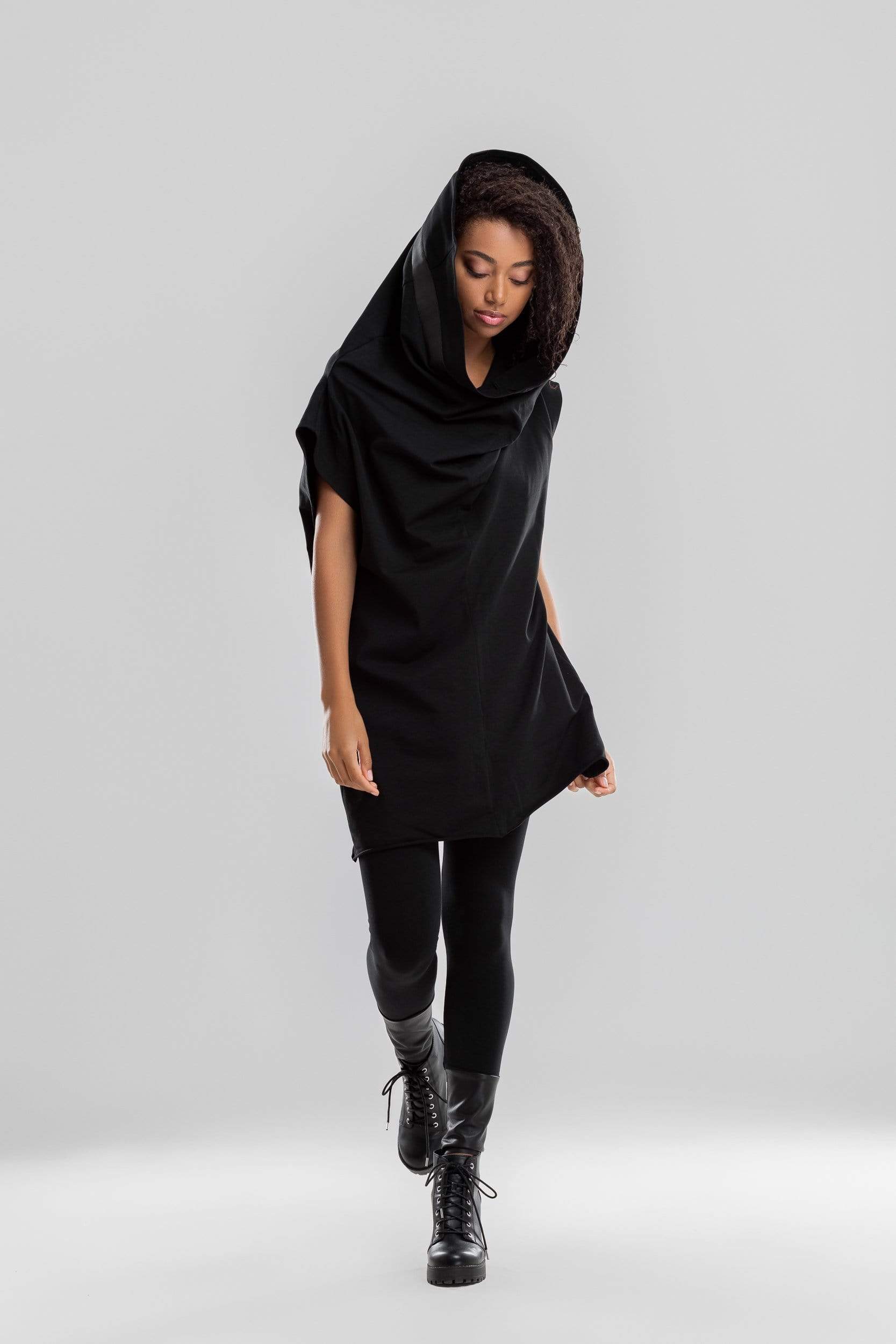 MDNT45 Sweaters, Tunics & Tops Women Hooded Shirt