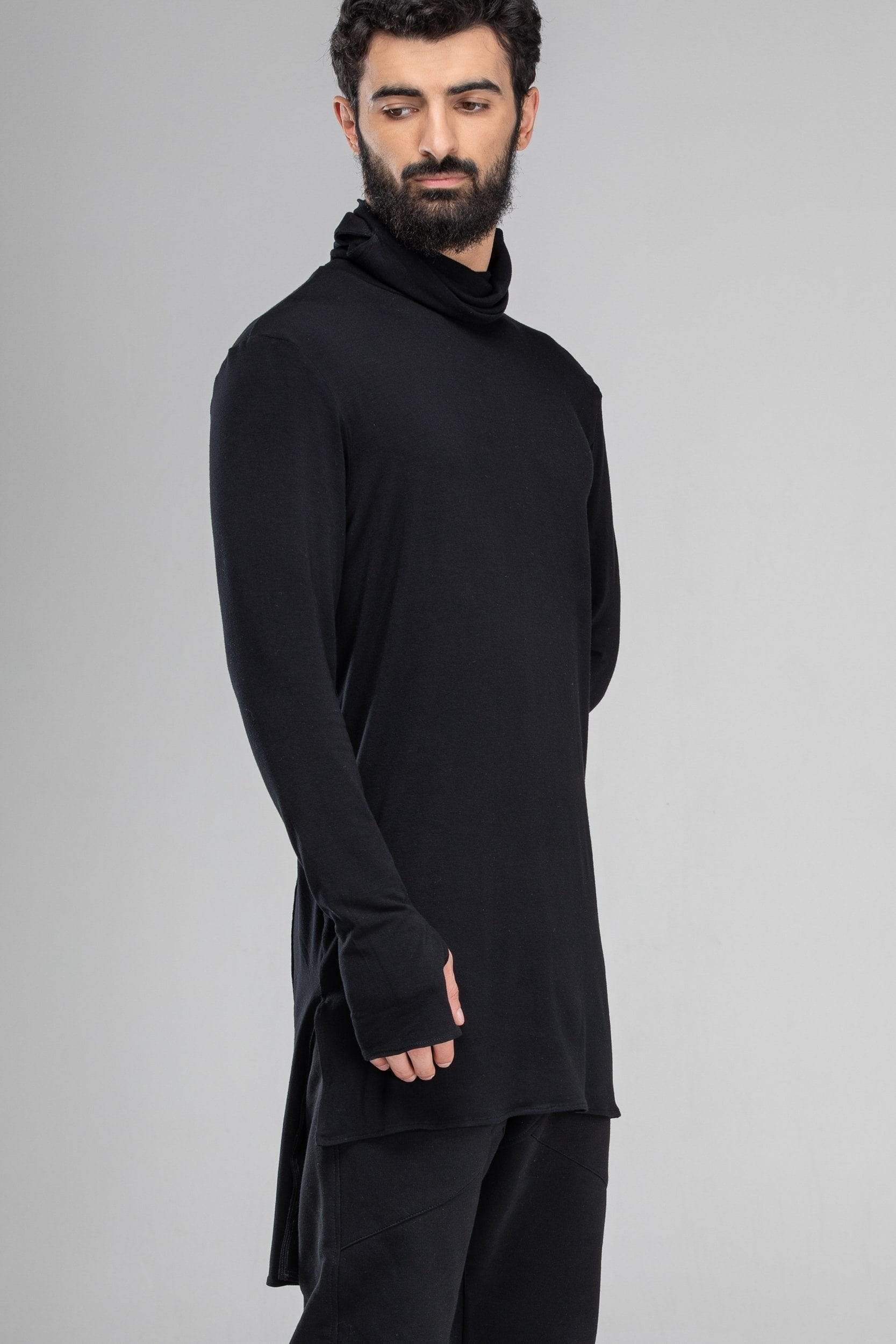 MDNT45 Tops & T-shirts Black turtleneck sweater