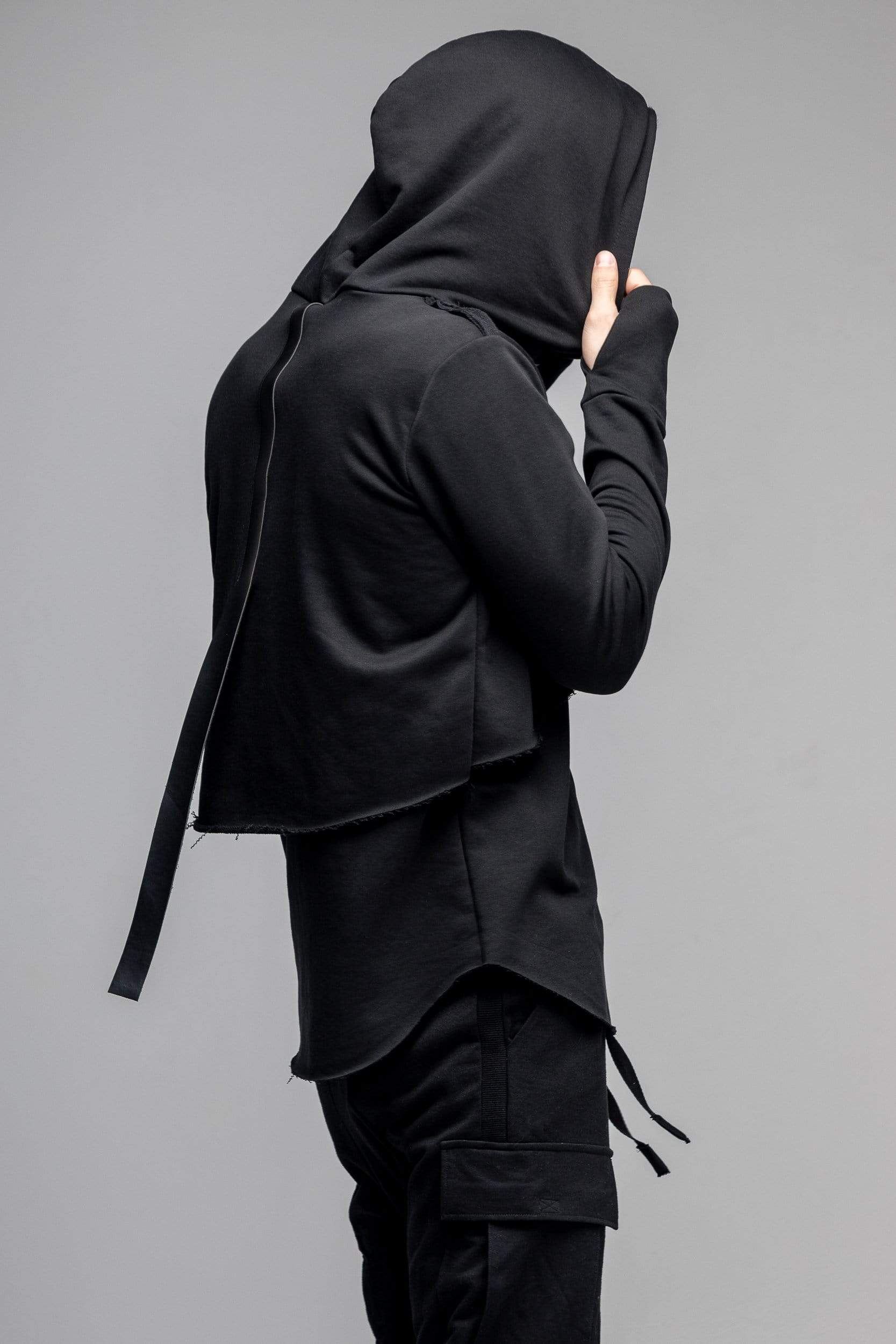 MDNT45 Tops & T-shirts Cyberpunk hooded top