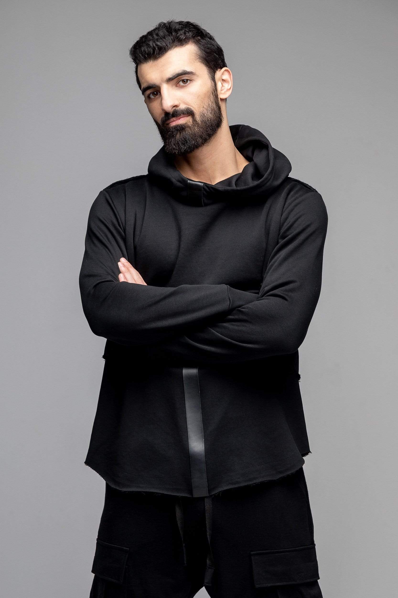 MDNT45 Tops & T-shirts Cyberpunk hooded top