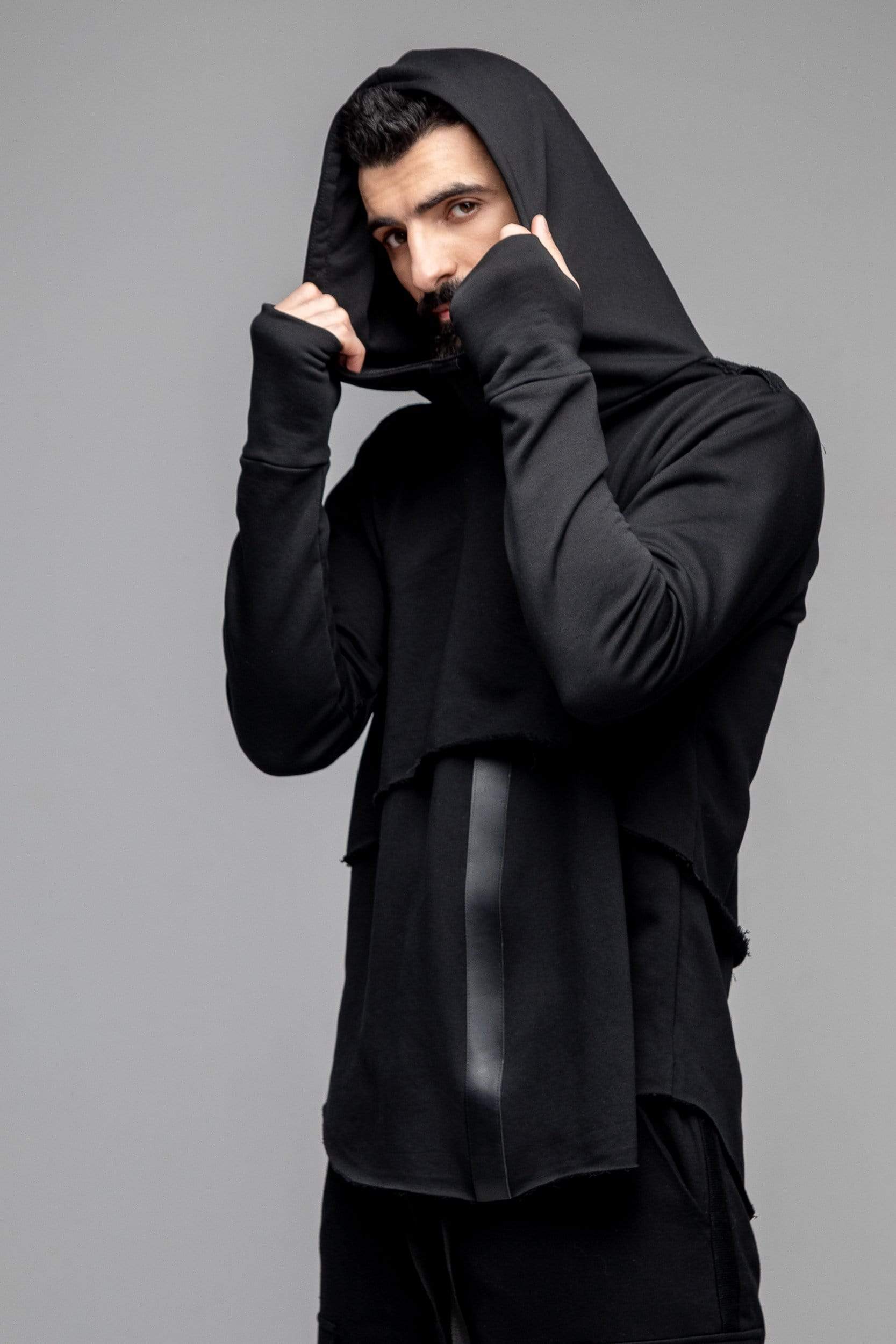 MDNT45 Tops & T-shirts Cyberpunk hooded top
