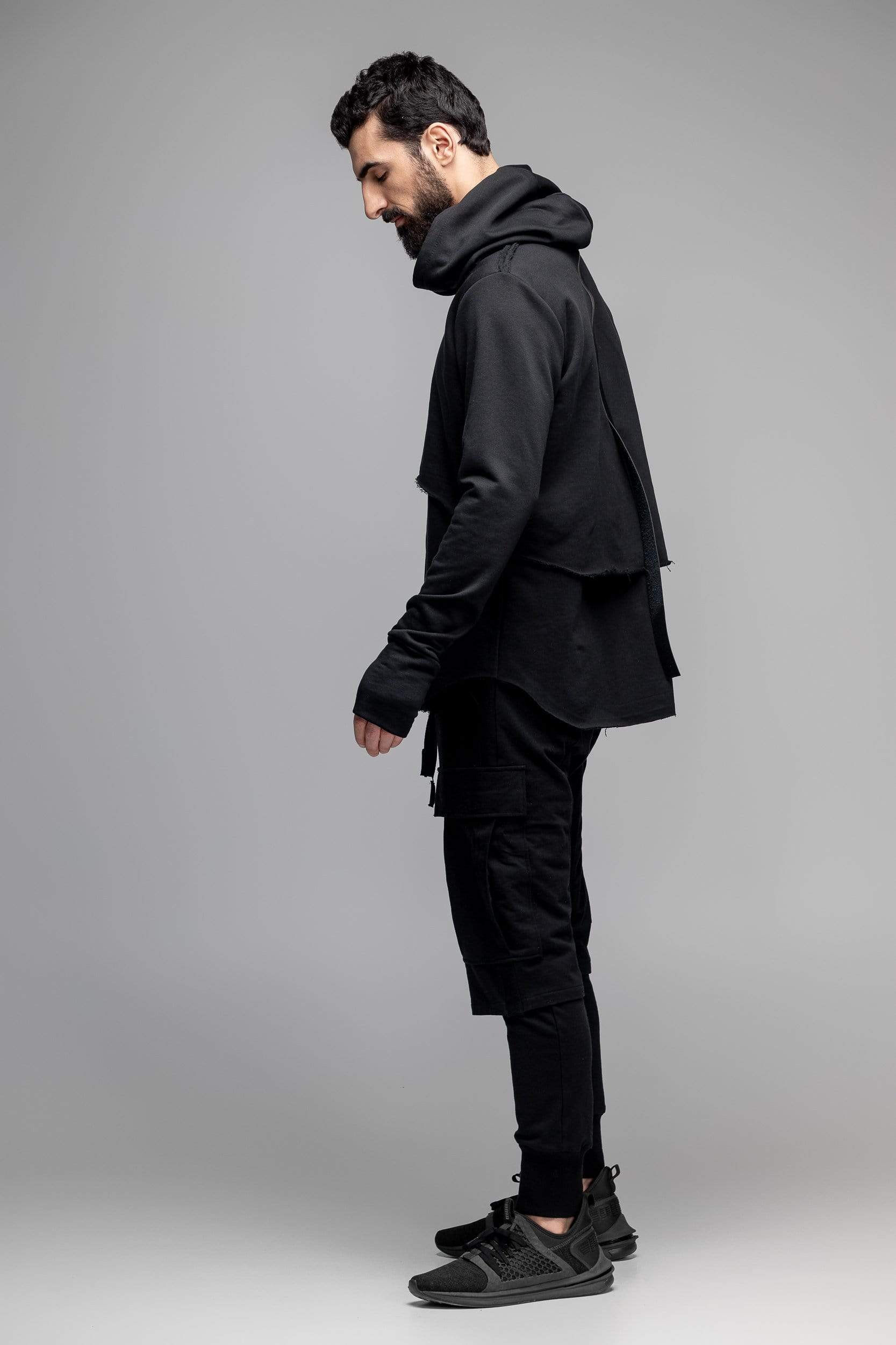 MDNT45 Tops & T-shirts Cyberpunk hooded top