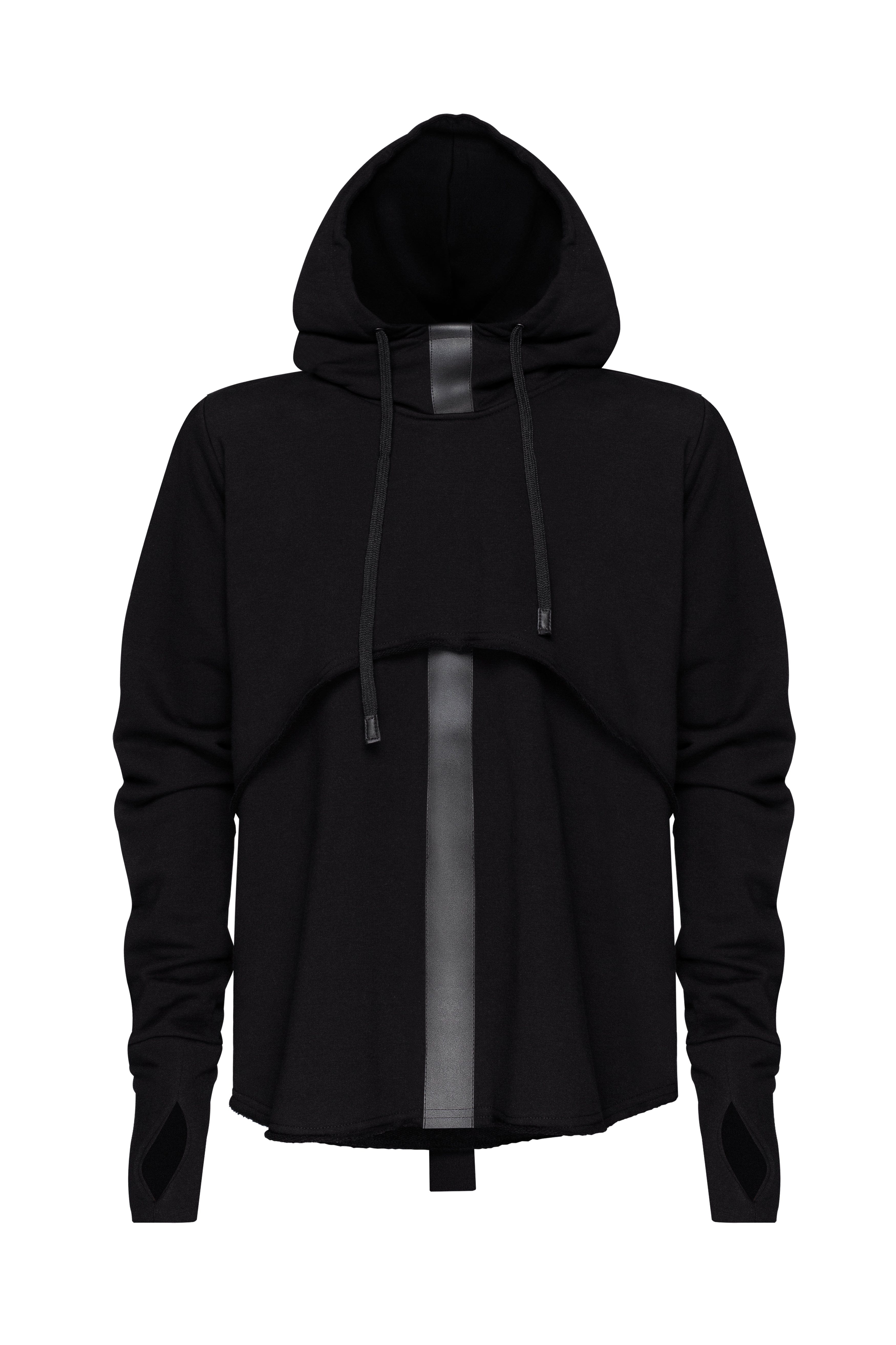 MDNT45 Tops & T-shirts Cyberpunk hooded top