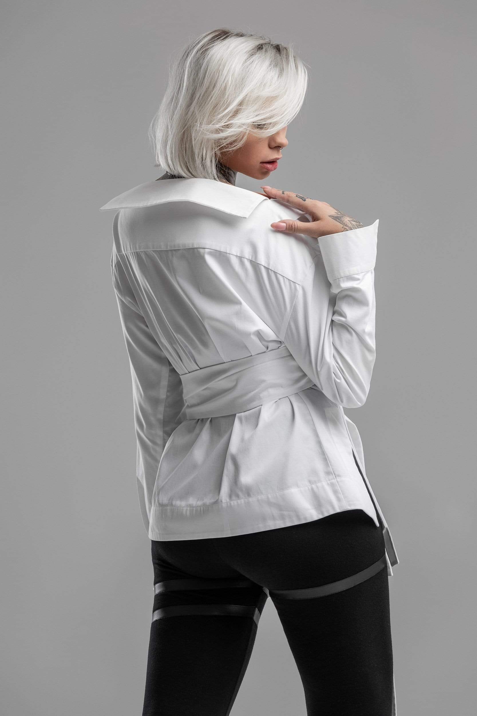 MDNT45 White Lotus Women's Shirt