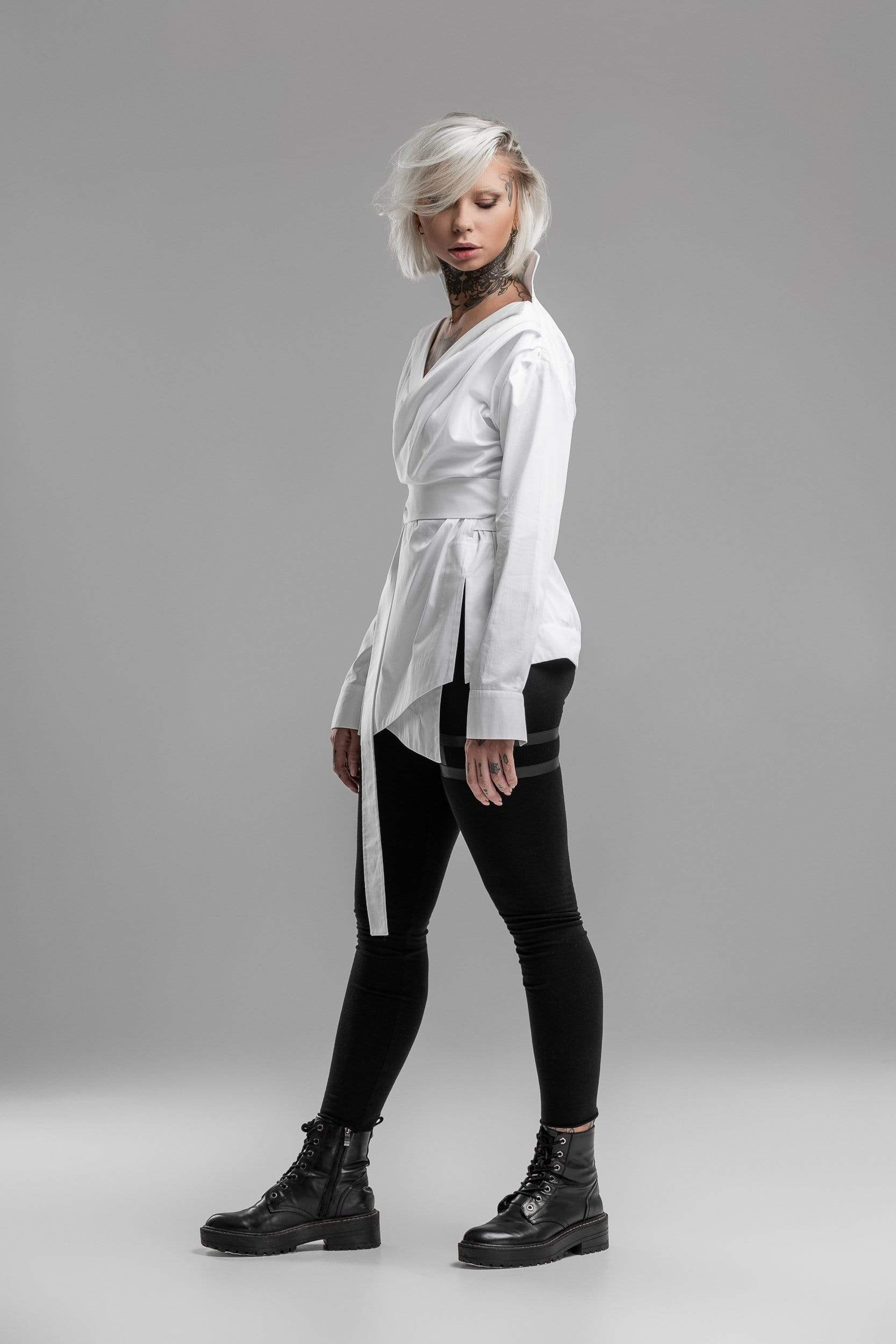 MDNT45 White Lotus Women's Shirt