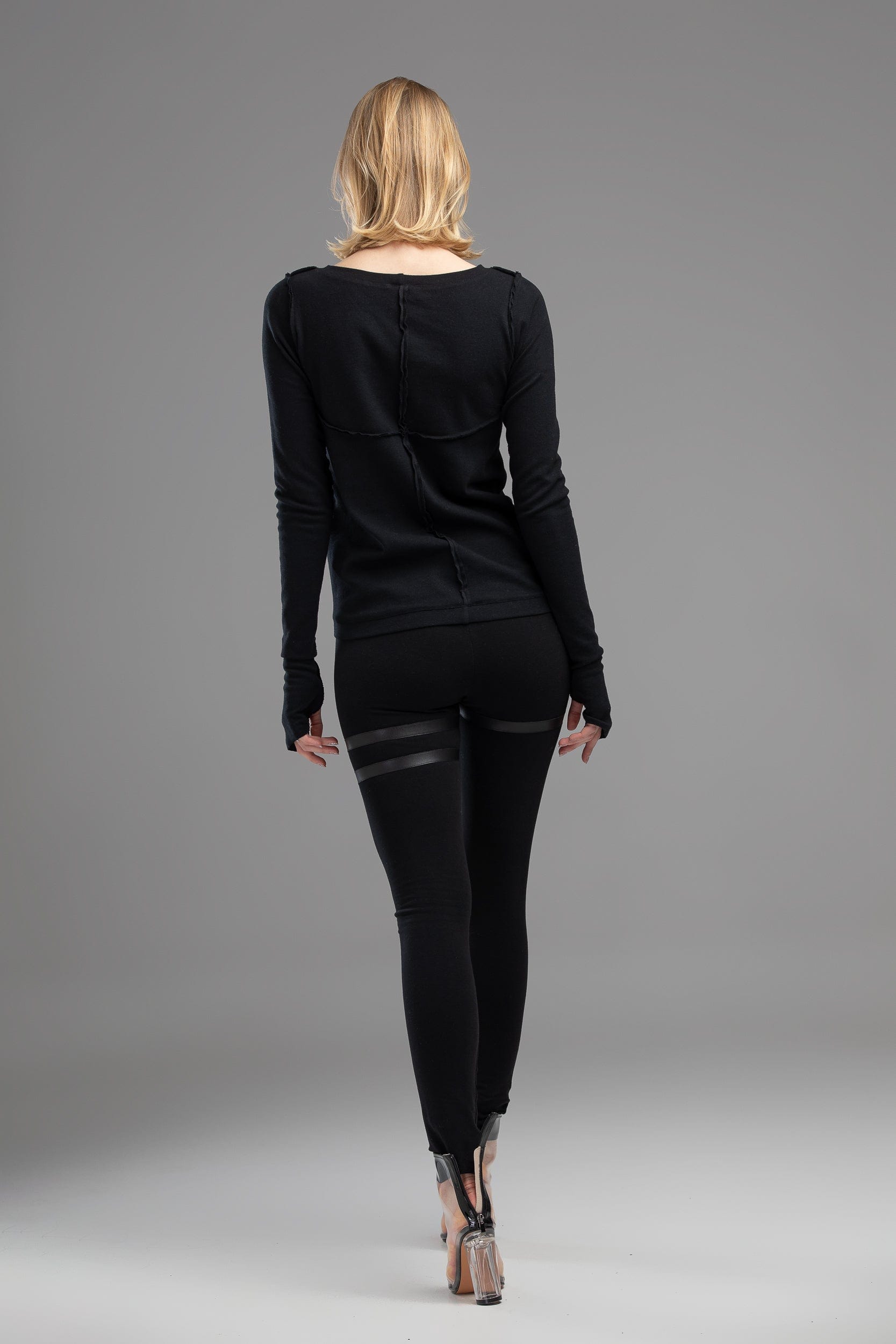 MDNT45 Women's Bottoms Garter leggings