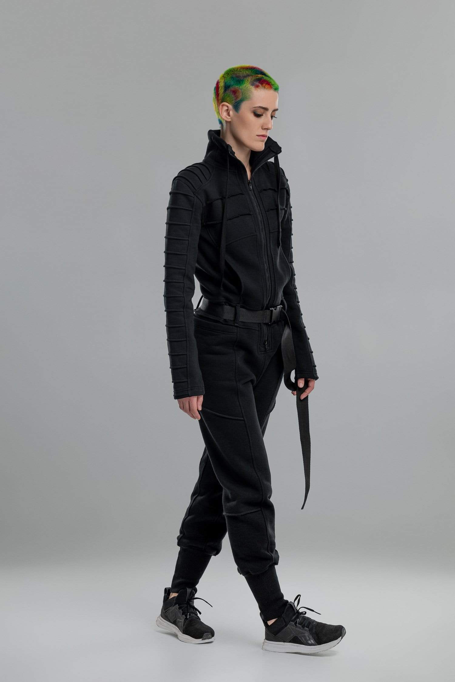MDNT45 Women's Bottoms Tsuyomi Black