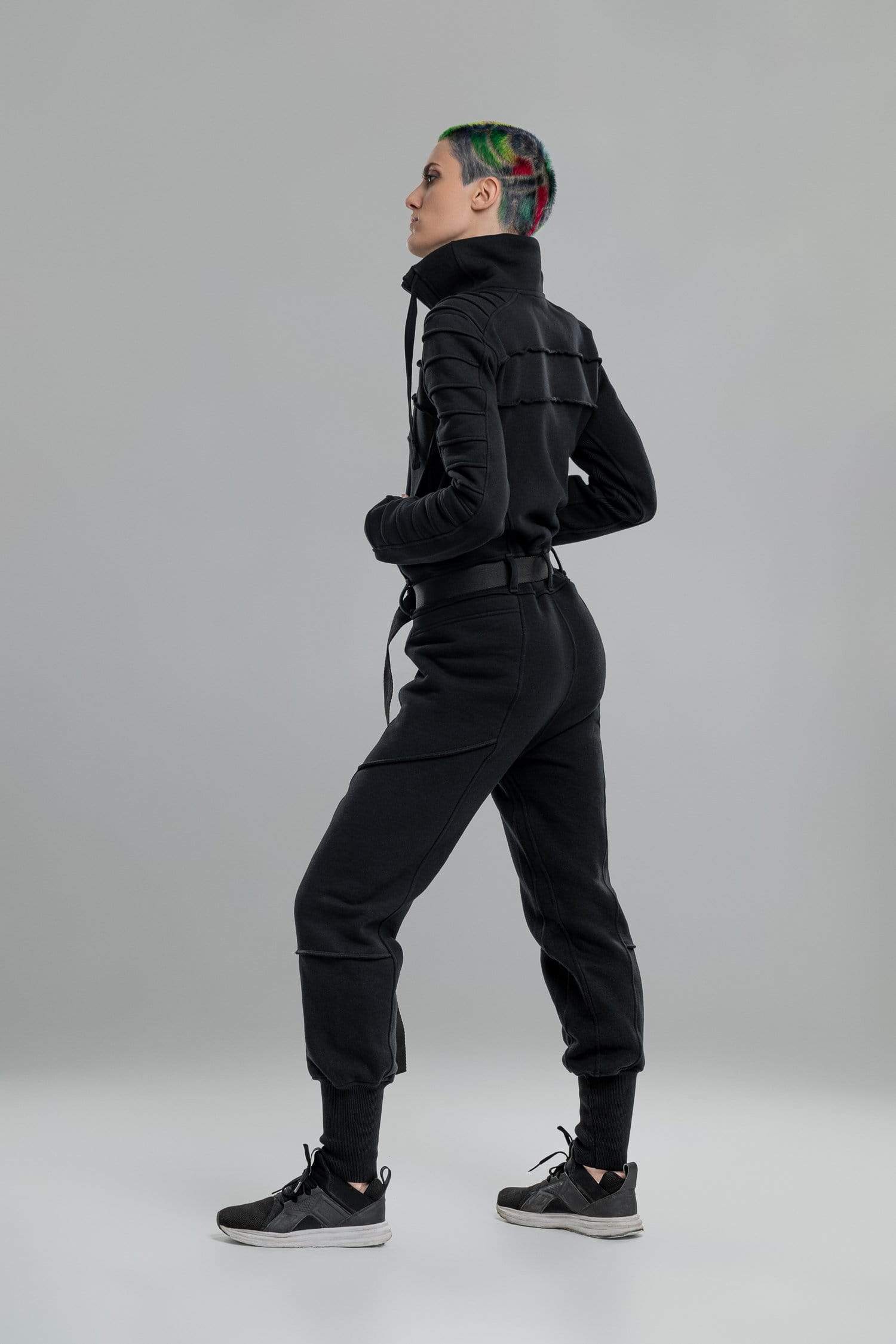 MDNT45 Women's Bottoms Tsuyomi Black