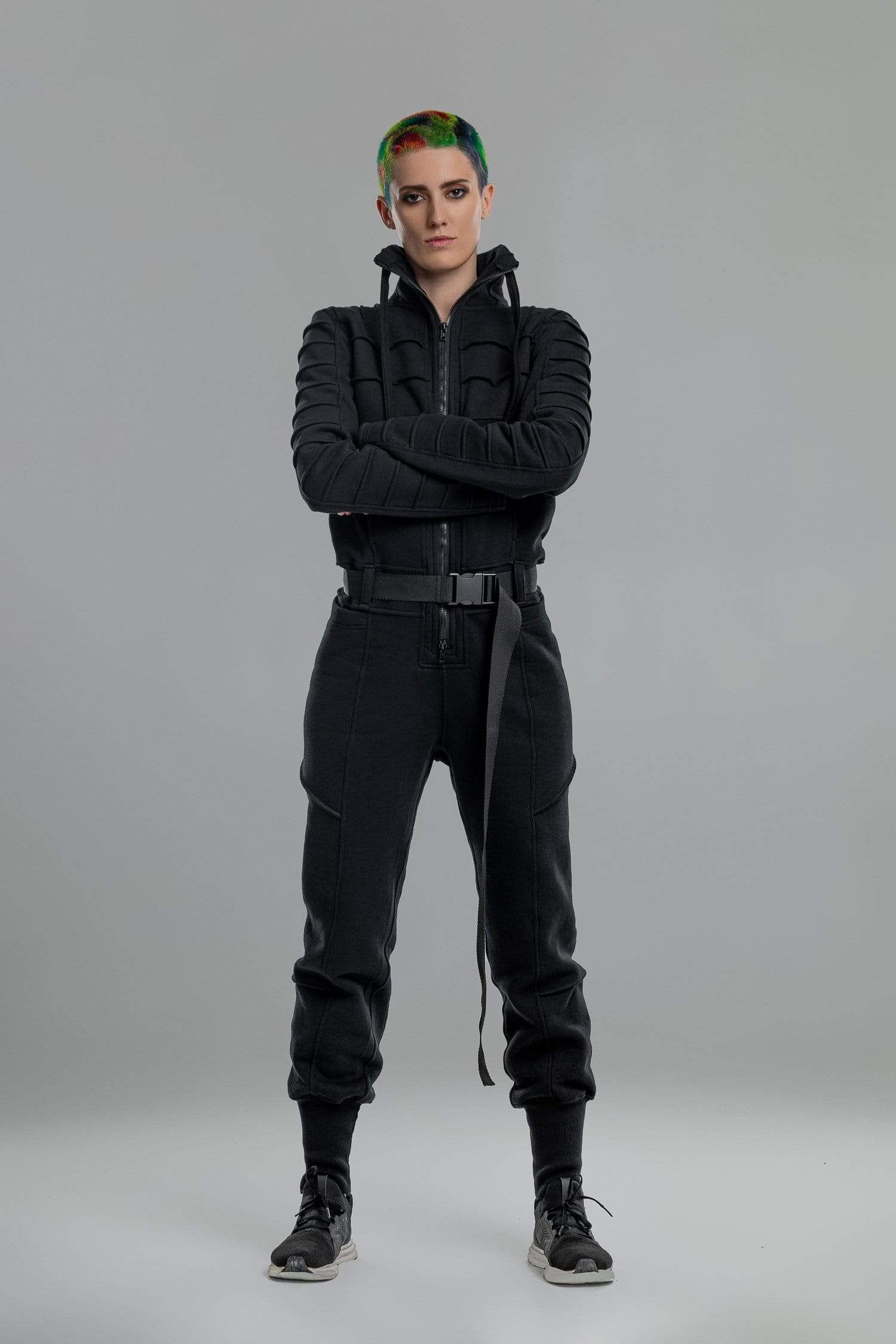 MDNT45 Women's Bottoms Tsuyomi Black