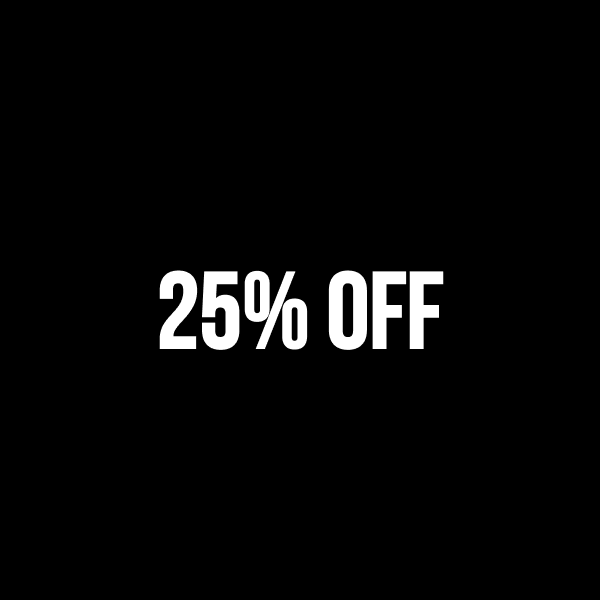 Sale 25% off
