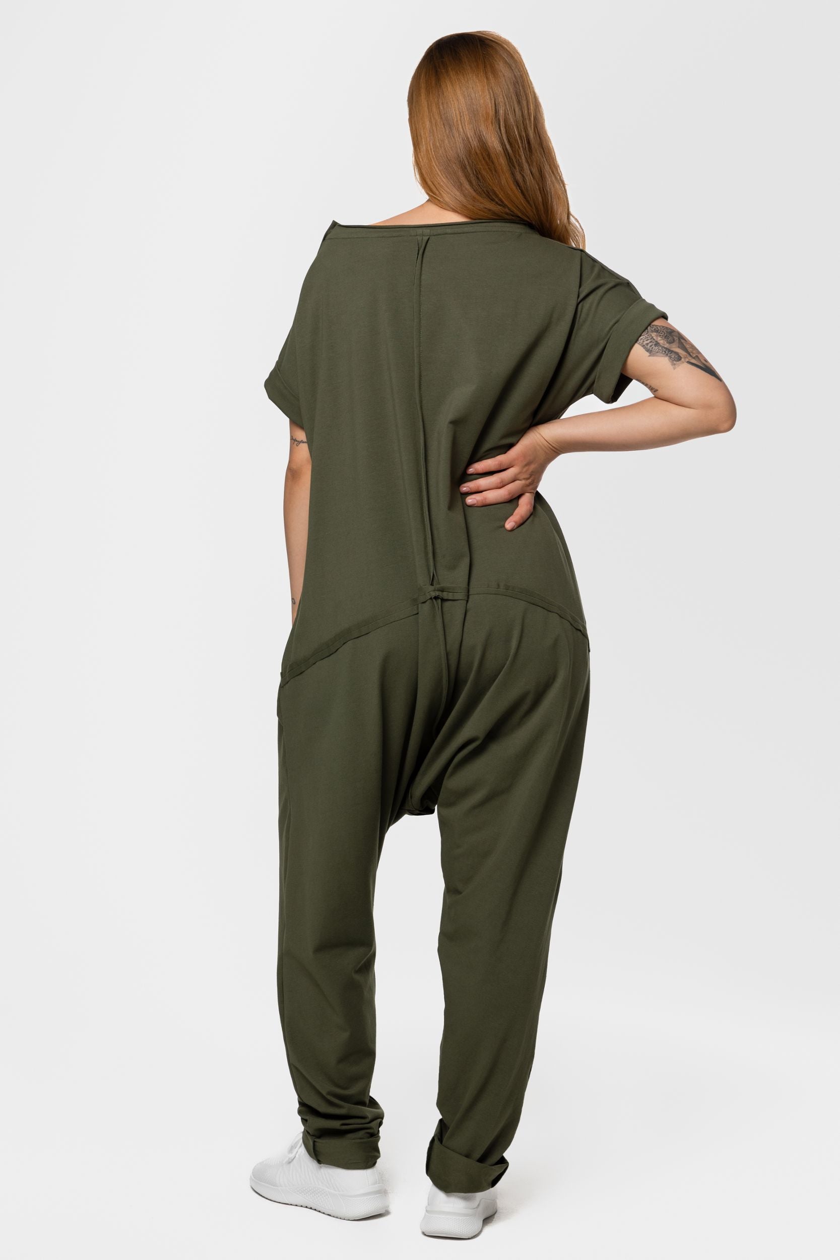 Khaki Cotton Overall