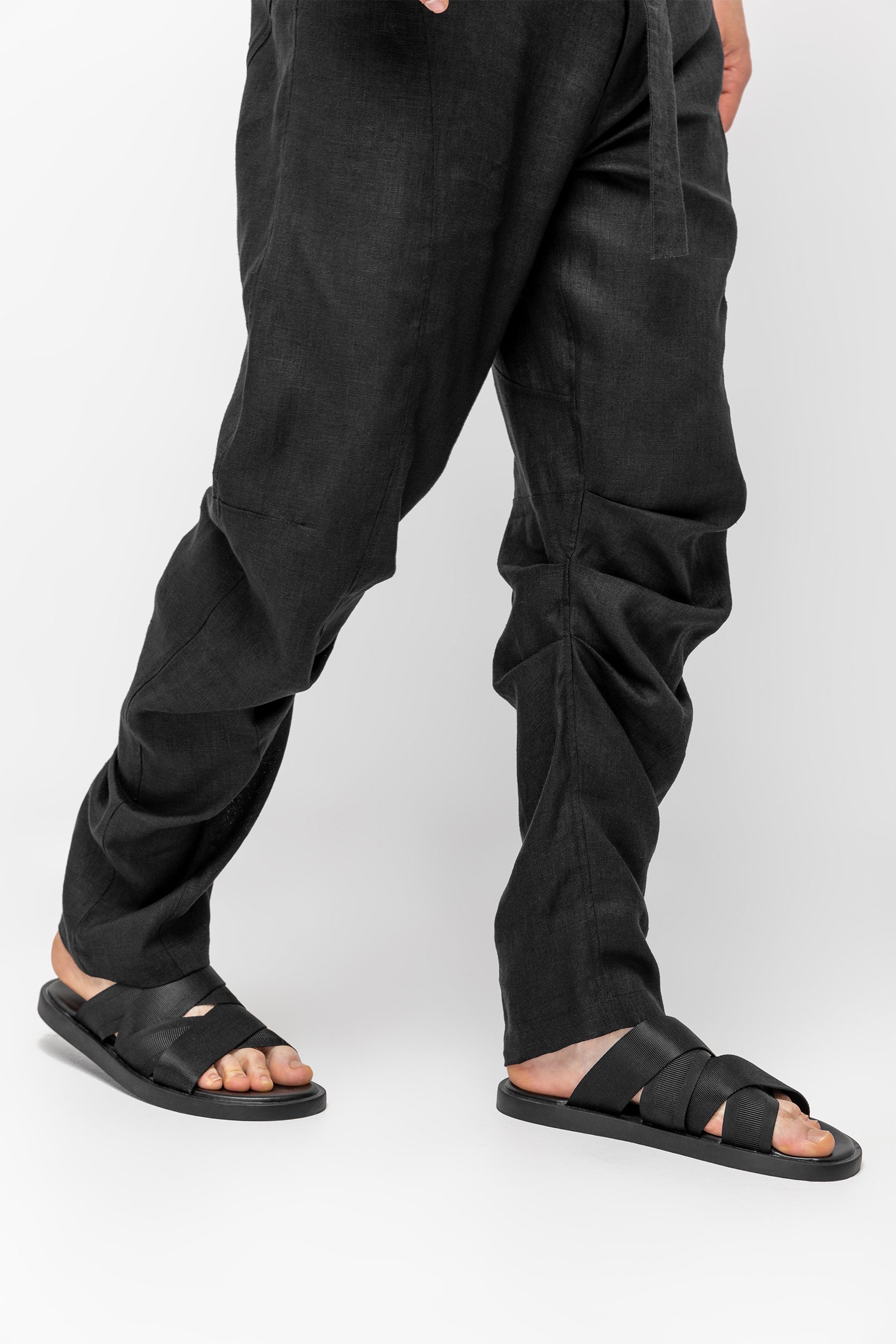 Kaihatsu Mens Pants Black